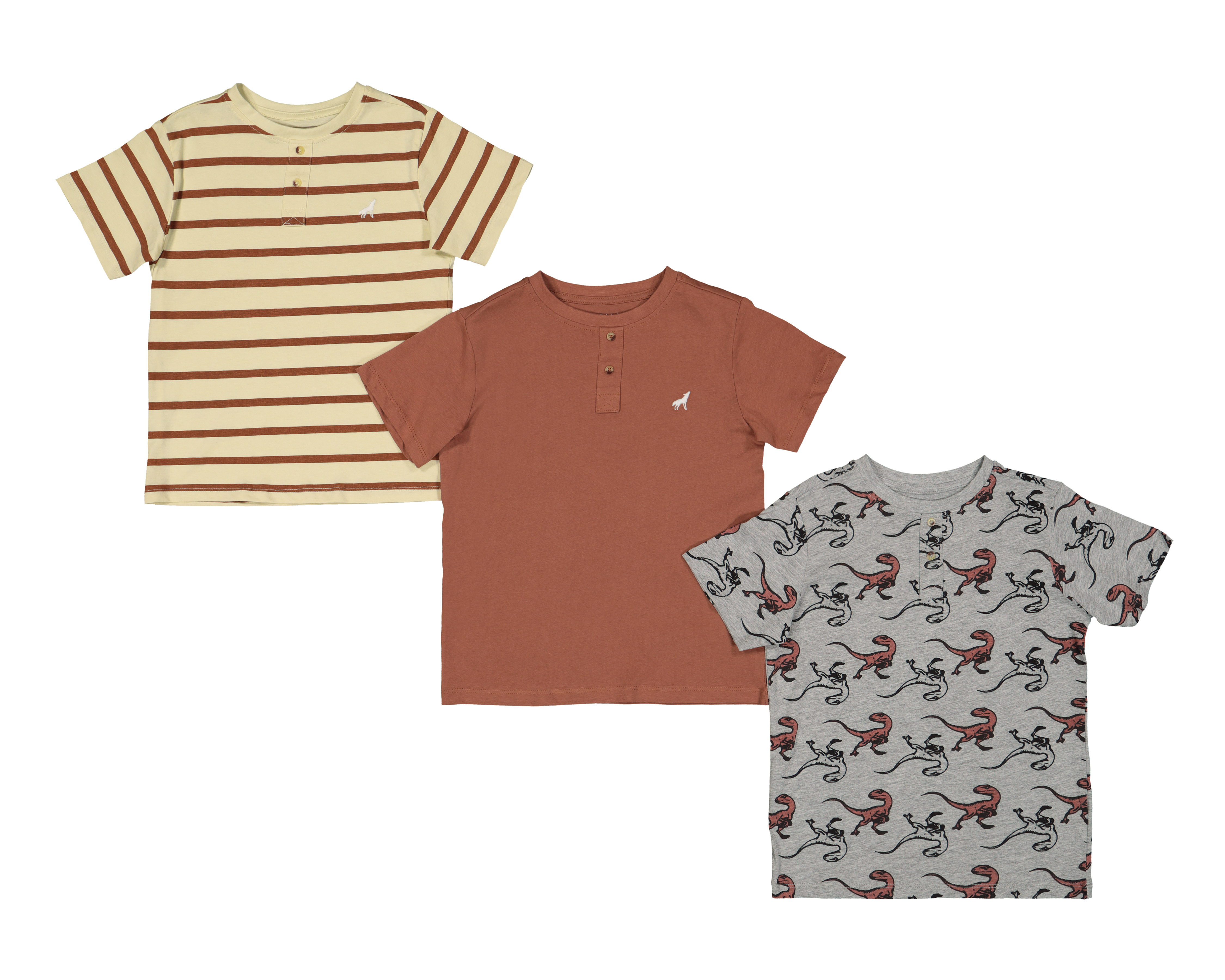 Playera Refill para Niño 3 Piezas