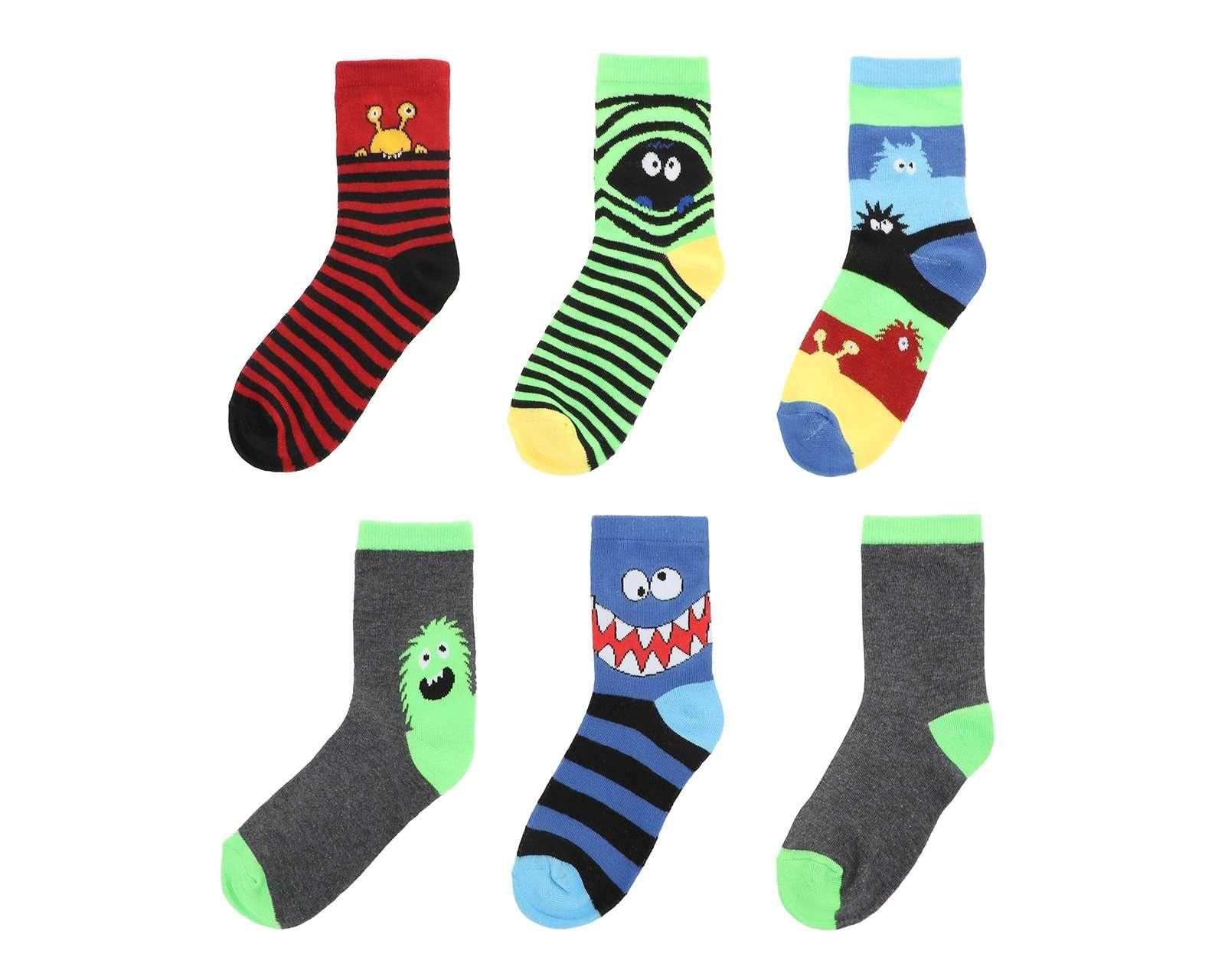 Calcetas Deportivas Refill para Niño 6 Pares