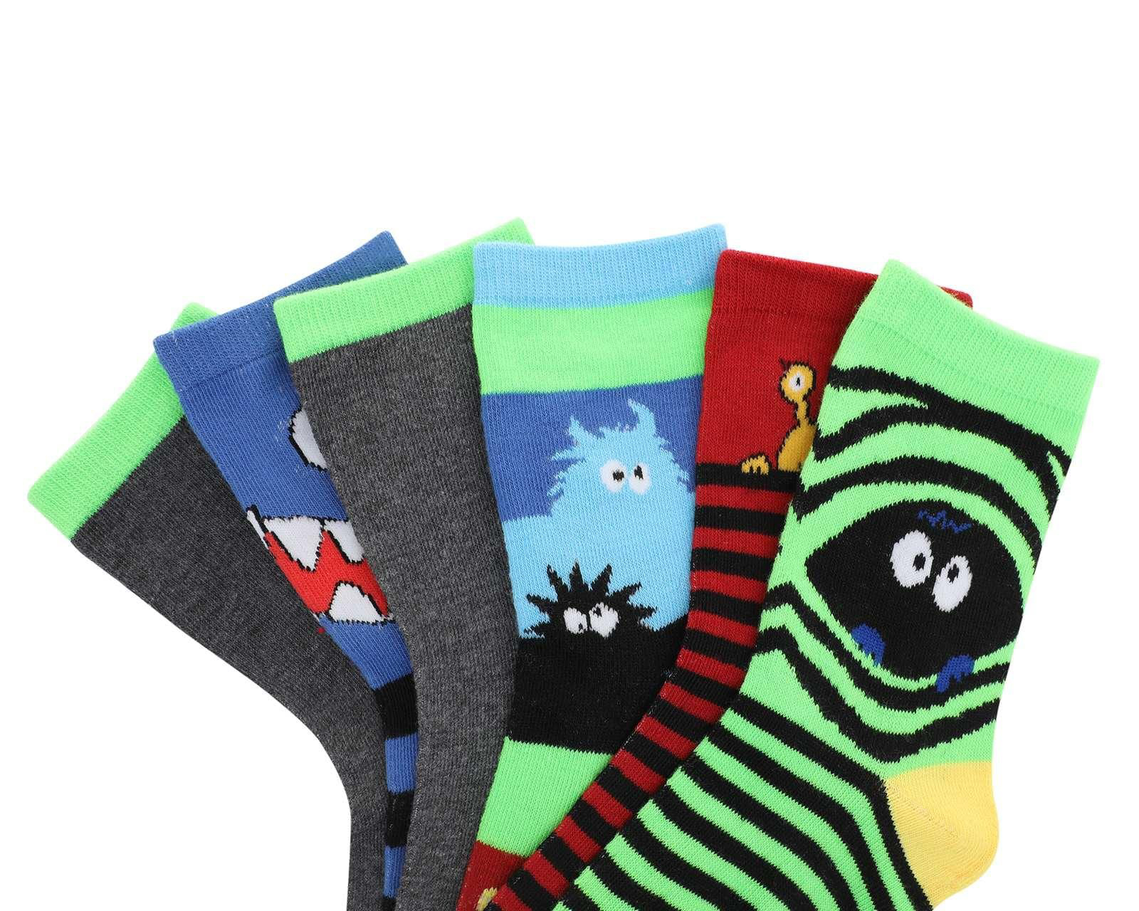 Foto 3 pulgar | Foto 2 | Calcetas Deportivas Refill para Niño 6 Pares