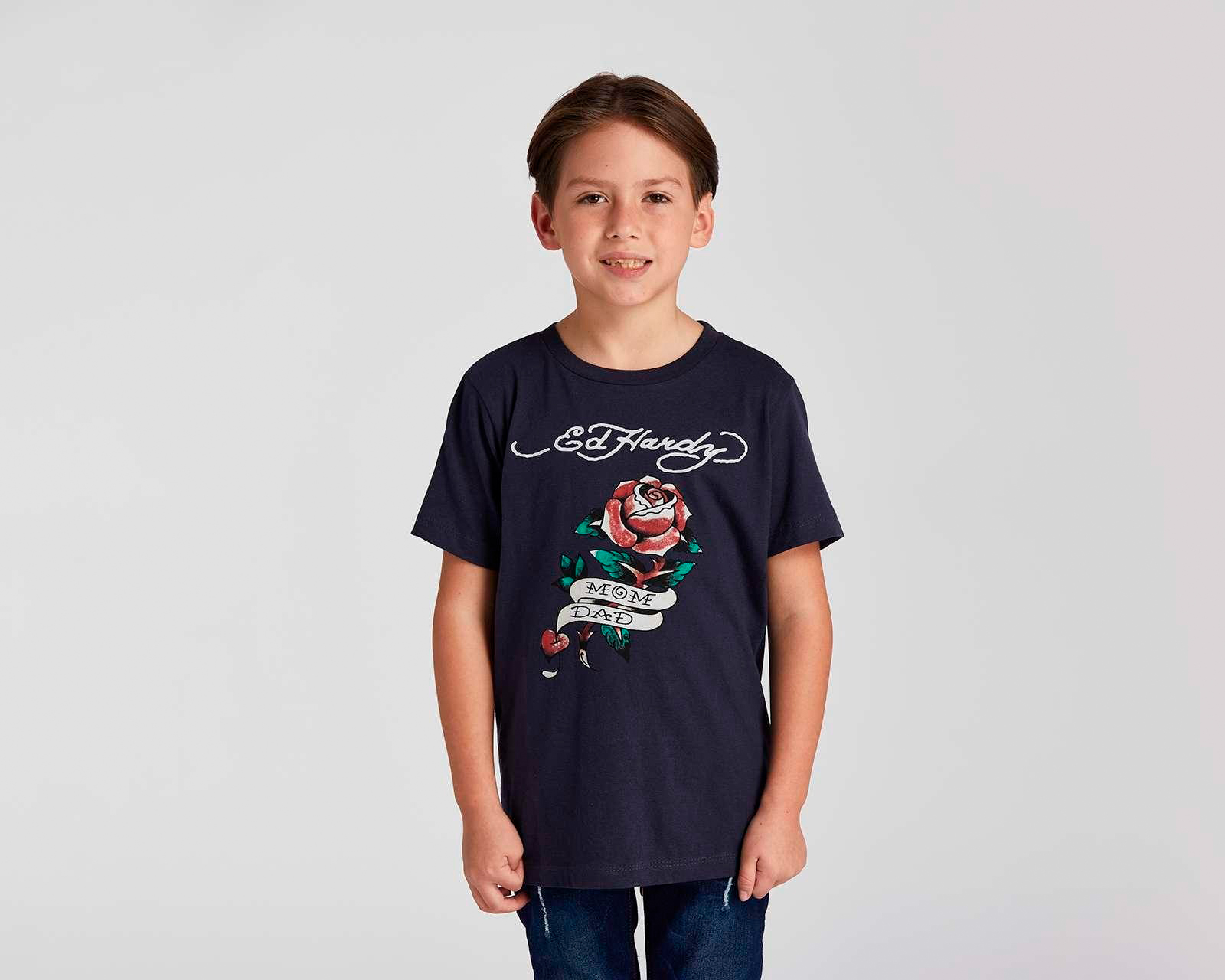 Foto 2 pulgar | Foto 1 | Playera Ed Hardy Juvenil