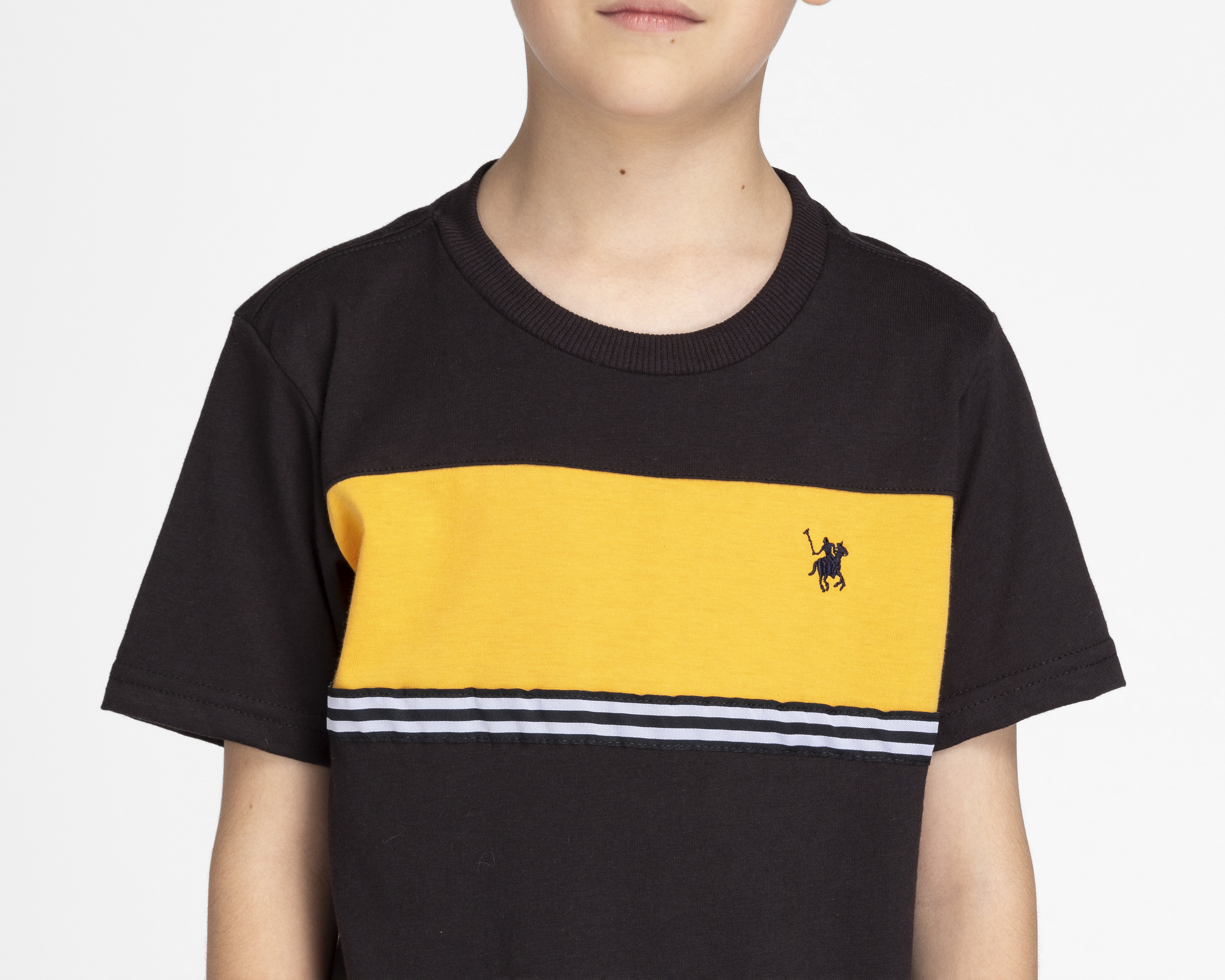 Foto 6 pulgar | Foto 5 | Playera York Team Polo Club para Niño 3 Piezas