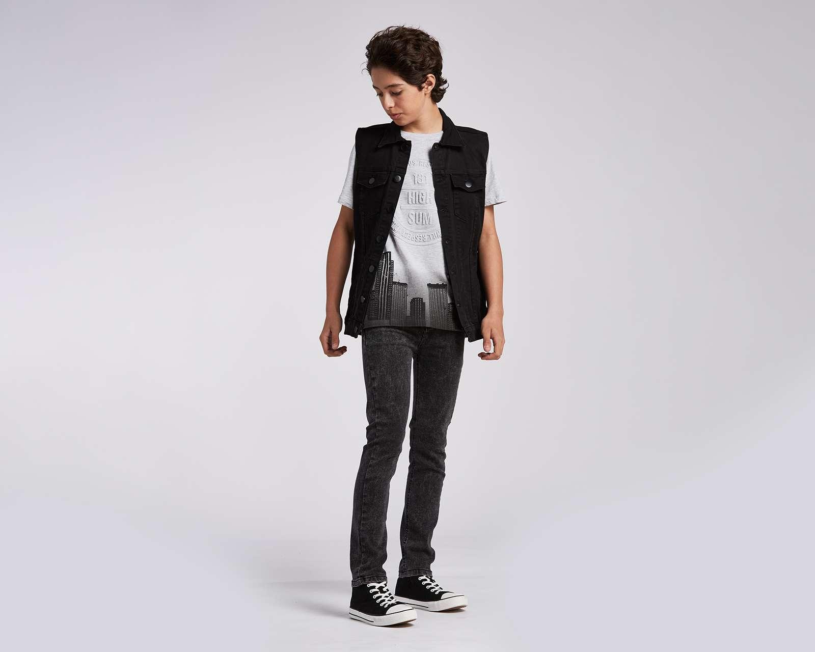 Foto 2 | Foto 2 | Playera Neo*City Estampada Juvenil