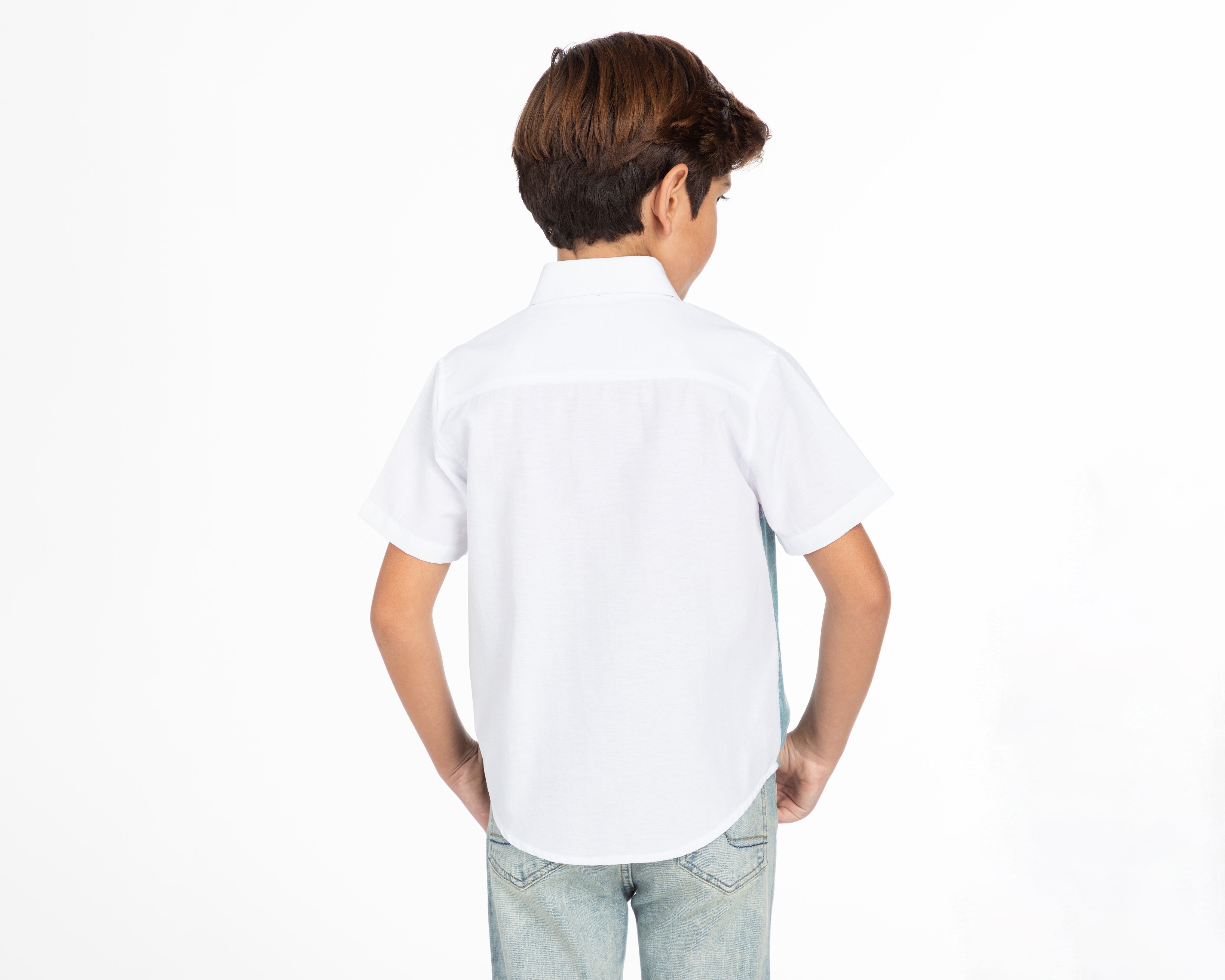 Foto 3 pulgar | Foto 2 | Camisa Refill Manga Corta para Niño