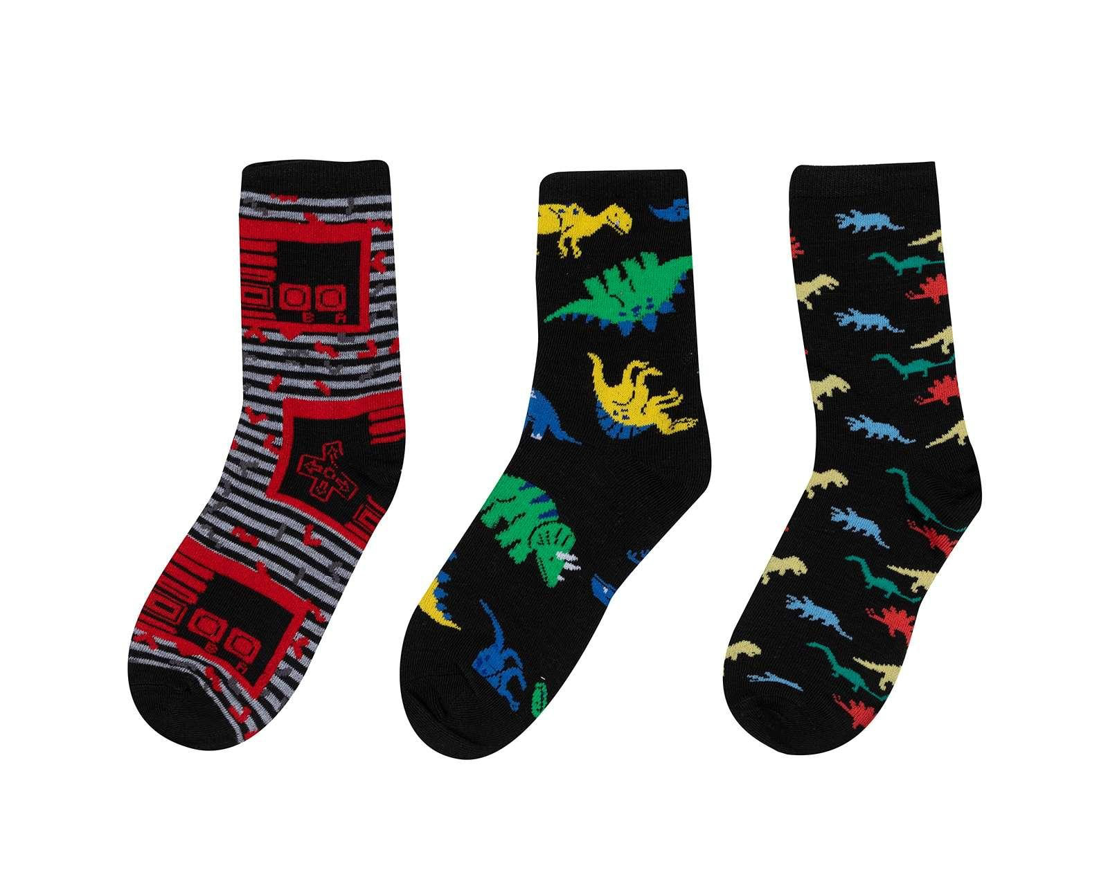 Calceta de Moda Neo*City para Niño 3 Pares