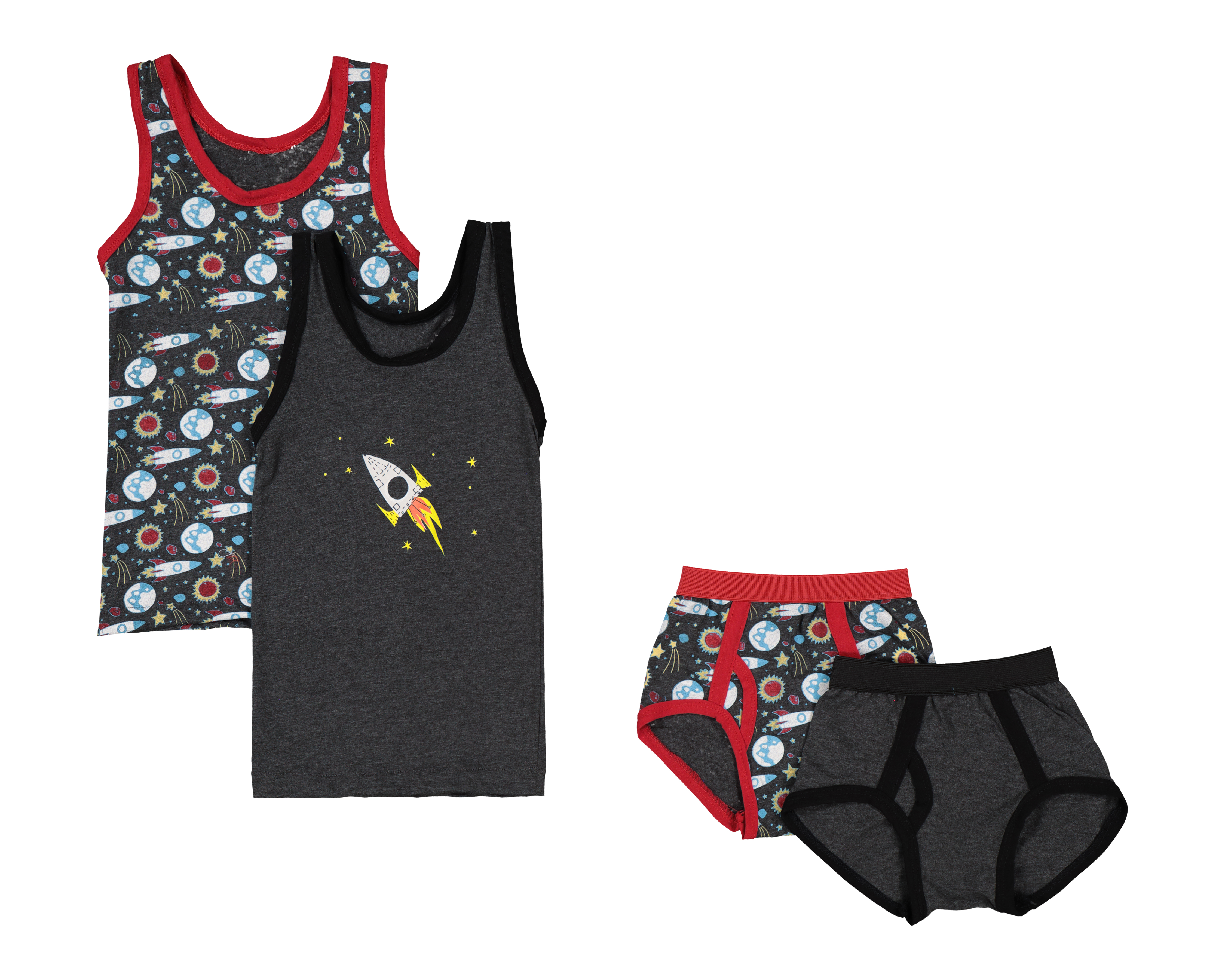 Foto 2 pulgar | Foto 1 | Camiseta y Trusa Refill para Niño 4 Piezas