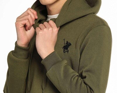 Foto 3 | Foto 3 | Sudadera York Team Polo Club con Gorro Juvenil