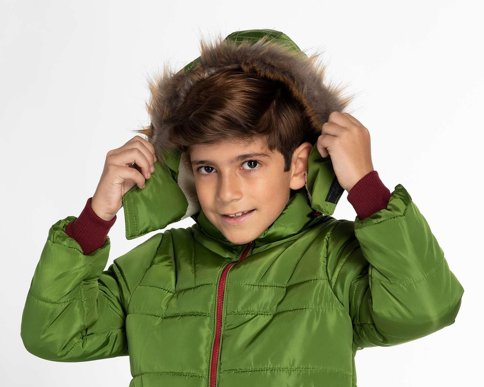 Foto 3 | Foto 3 | Chamarra Refill con Gorro para Niño