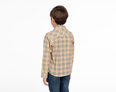 Foto 2 | Foto 2 | Camisa Refill Manga Larga a Cuadros para Niño