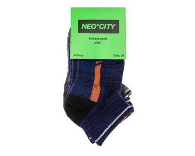 Foto 3 | Foto 3 | Calcetas Deportivas Neo*City para Niño 6 Pares