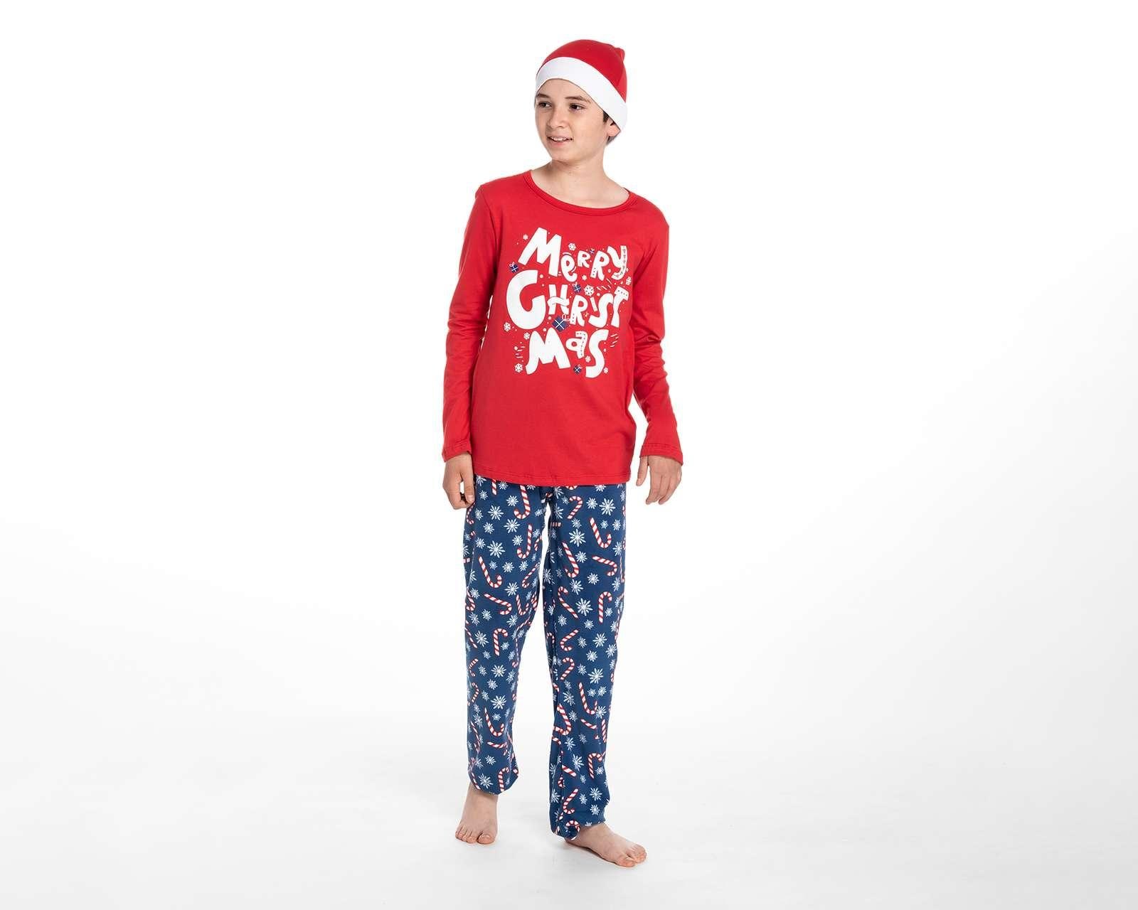 Pijama Navideña Familia Juvenil 3 Piezas