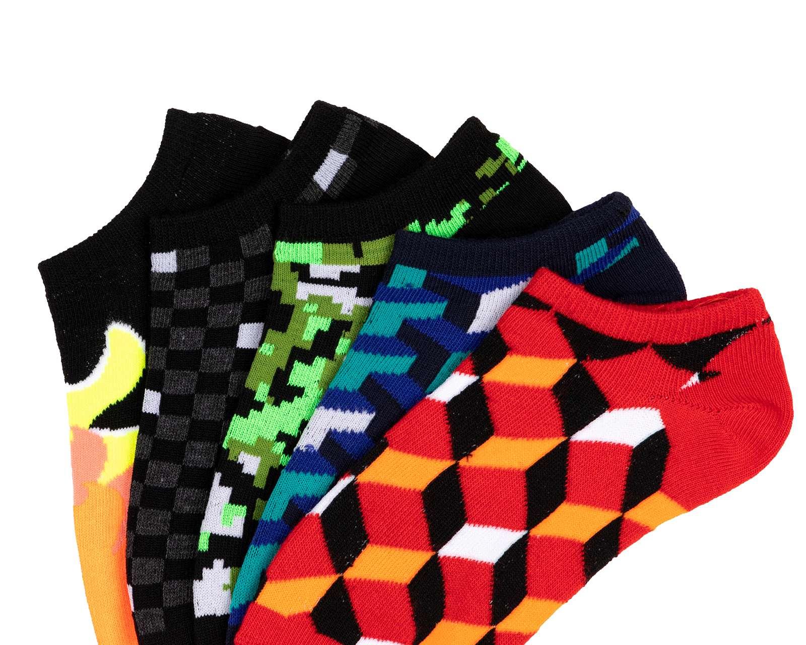 Foto 3 pulgar | Foto 2 | Calcetas de Moda Refll para Niño 5 Pares