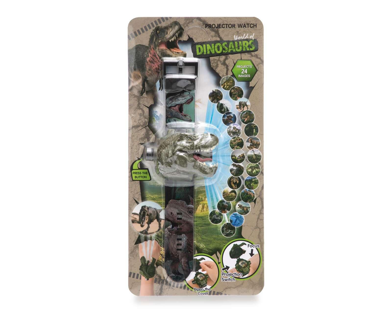 Foto 2 pulgar | Foto 1 | Reloj Proyector de Dinosaurio