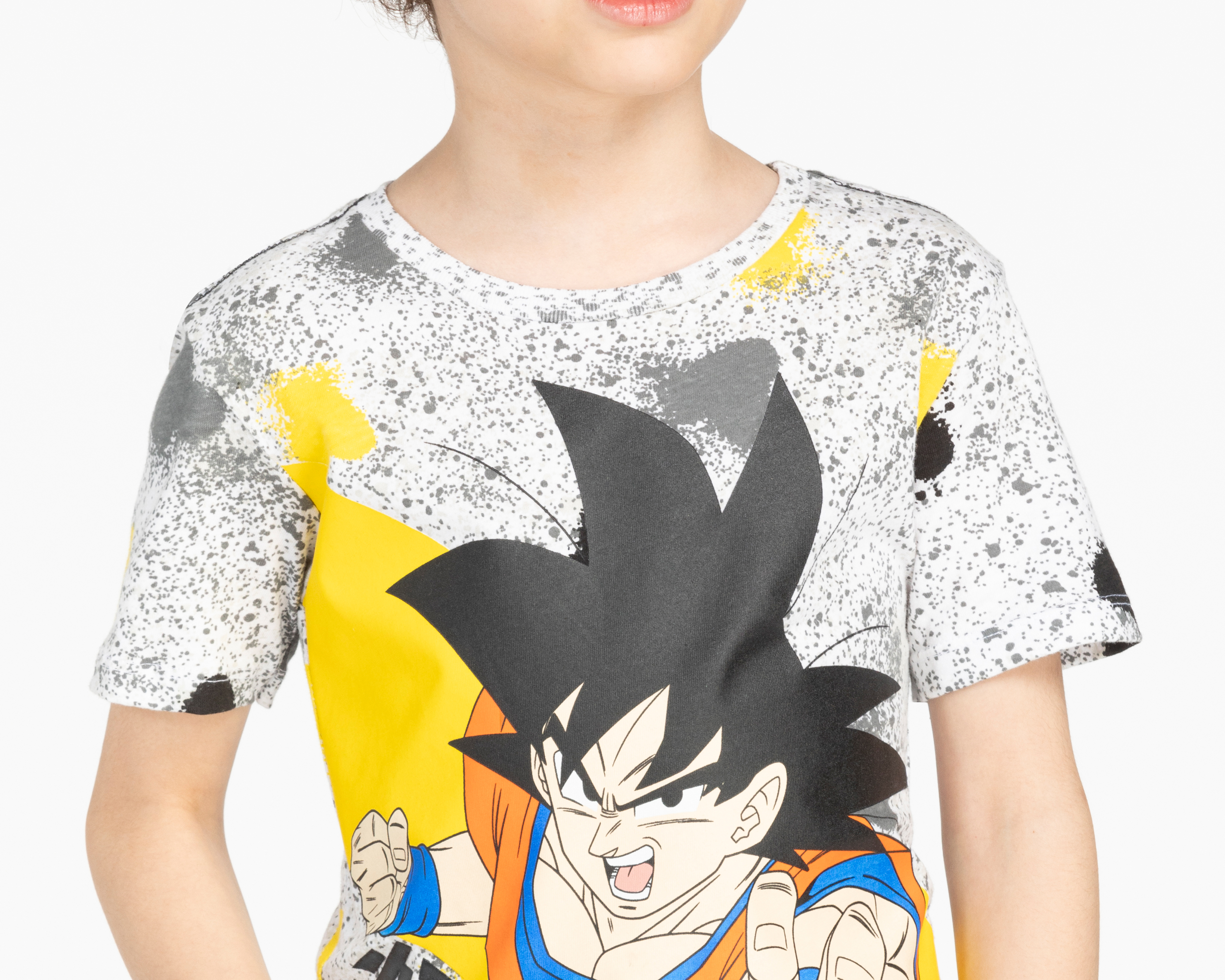Foto 4 pulgar | Foto 3 | Playera Dragon Ball Z Manga Corta Estampado de Gokú para Niño