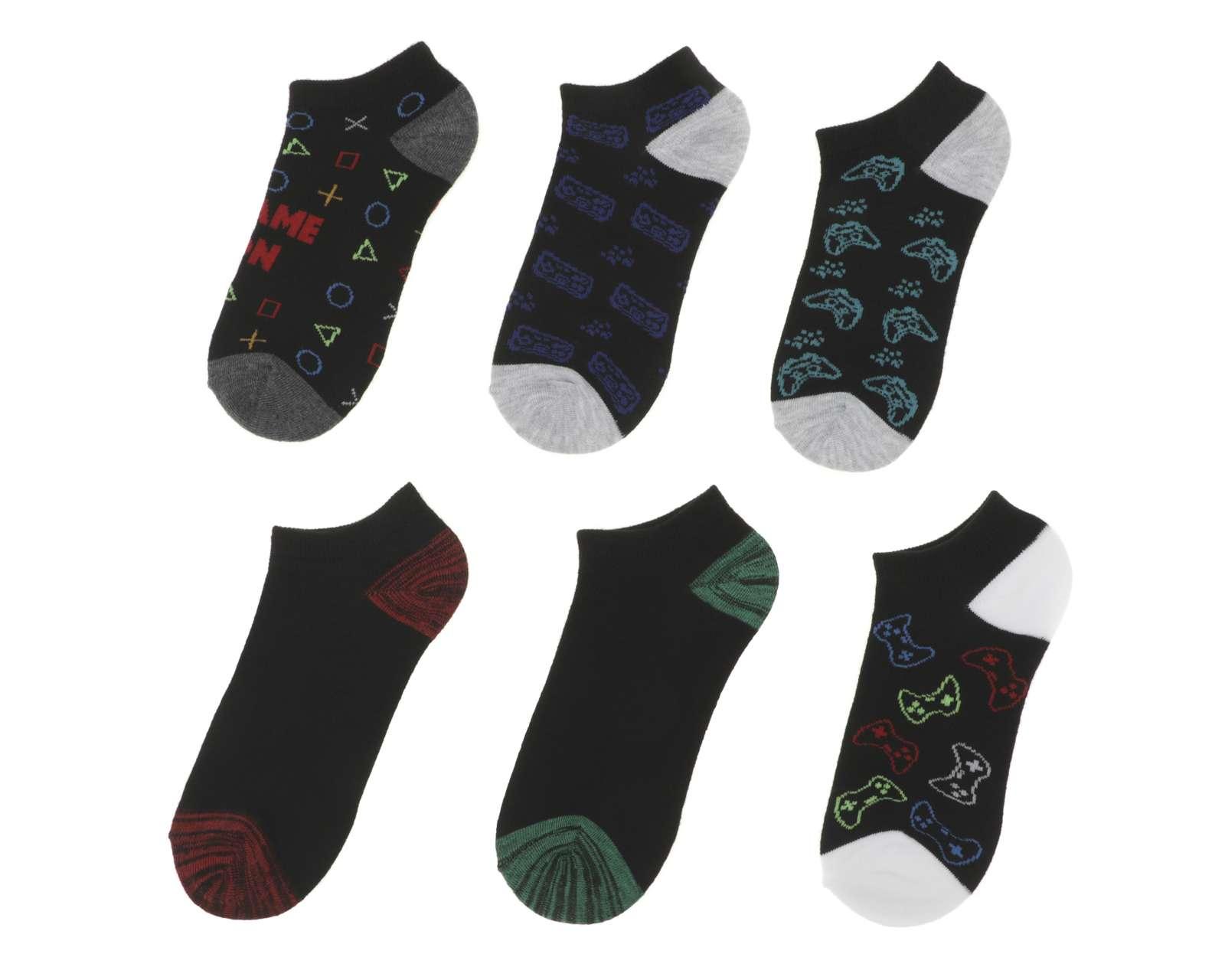 Calcetas Tobilleras Refill para Niño 6 Pares