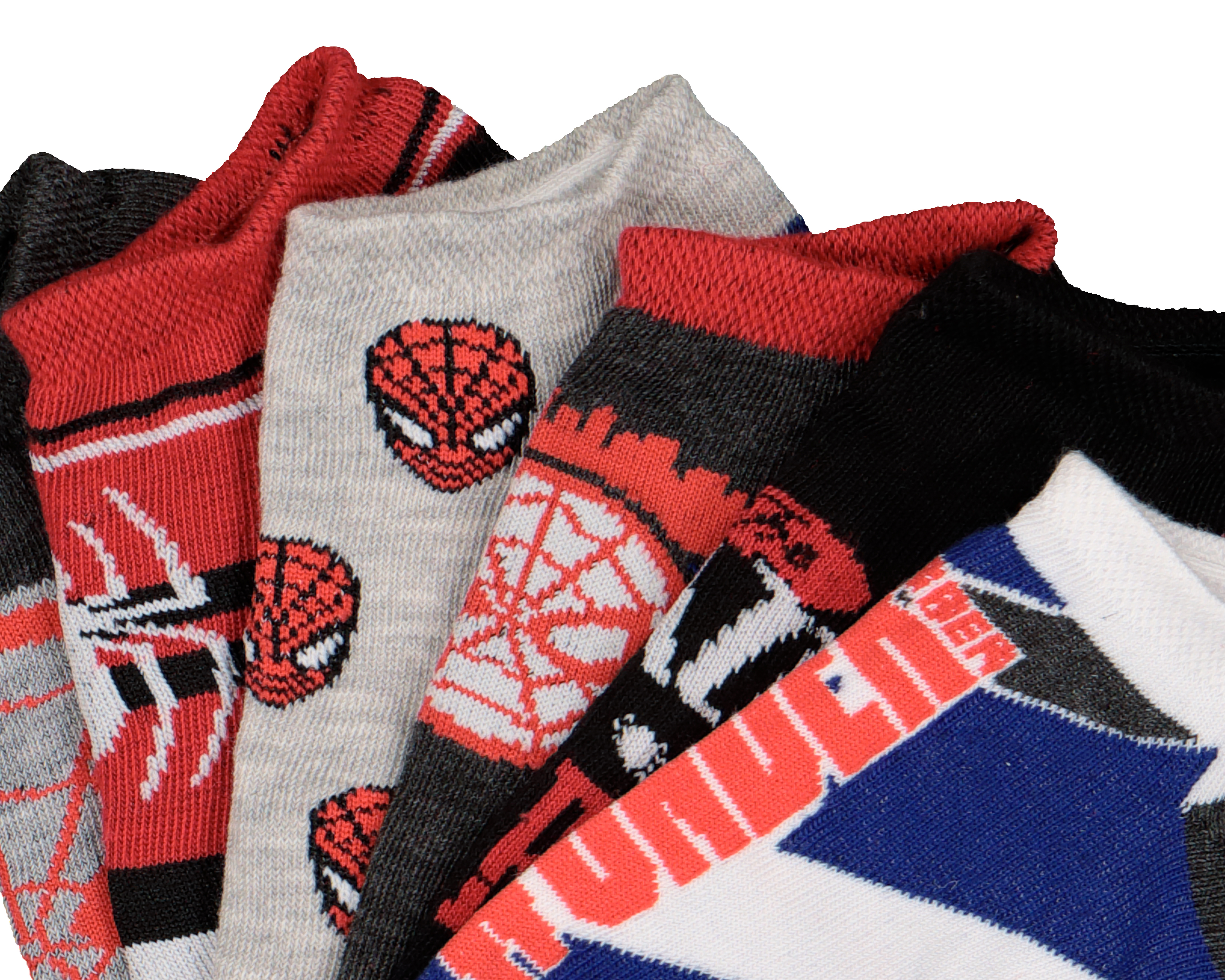 Foto 3 pulgar | Foto 2 | Calcetas Tines Marvel Spider-Man Estampadas para Niño 6 Pares