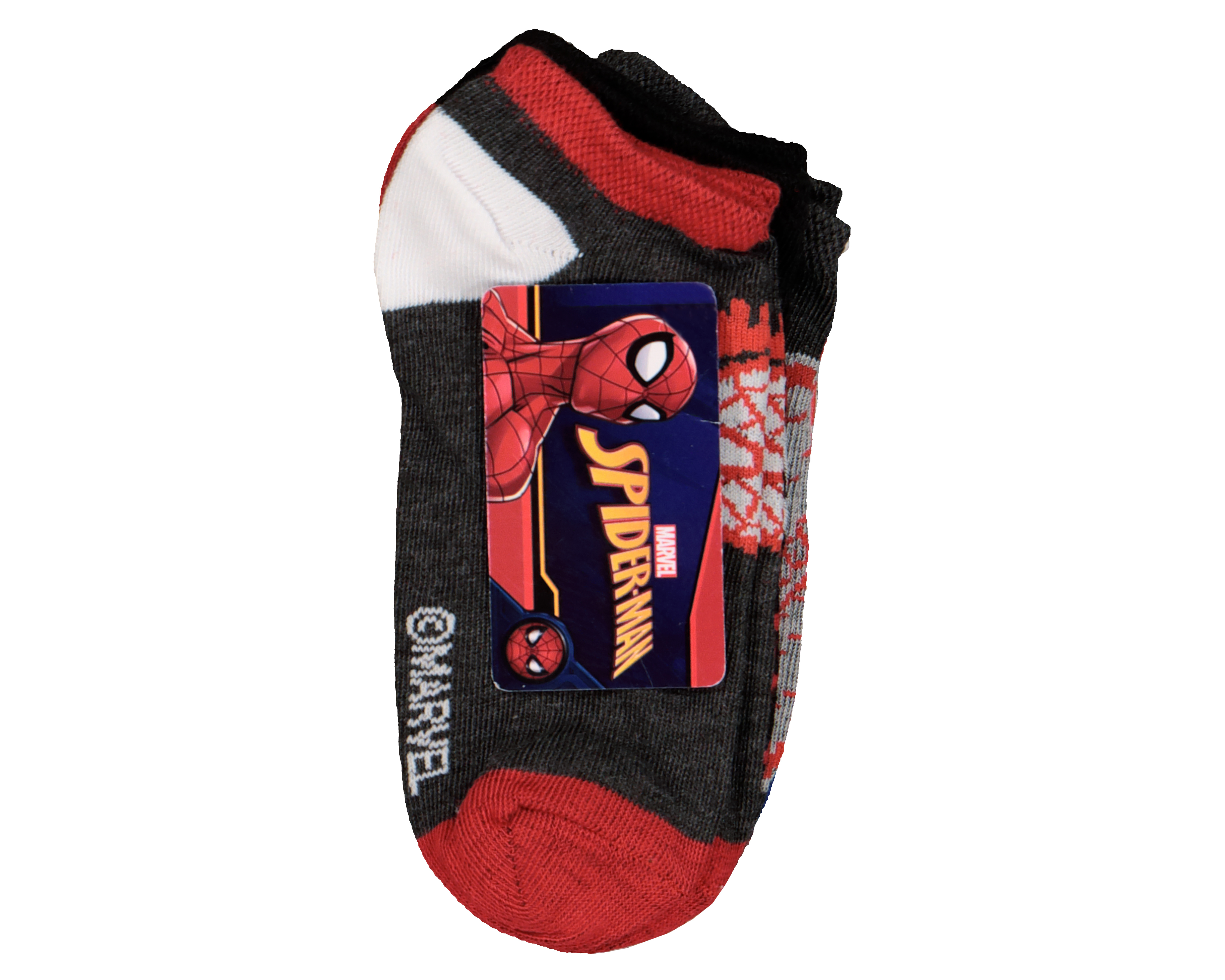 Foto 4 pulgar | Foto 3 | Calcetas Tines Marvel Spider-Man Estampadas para Niño 6 Pares