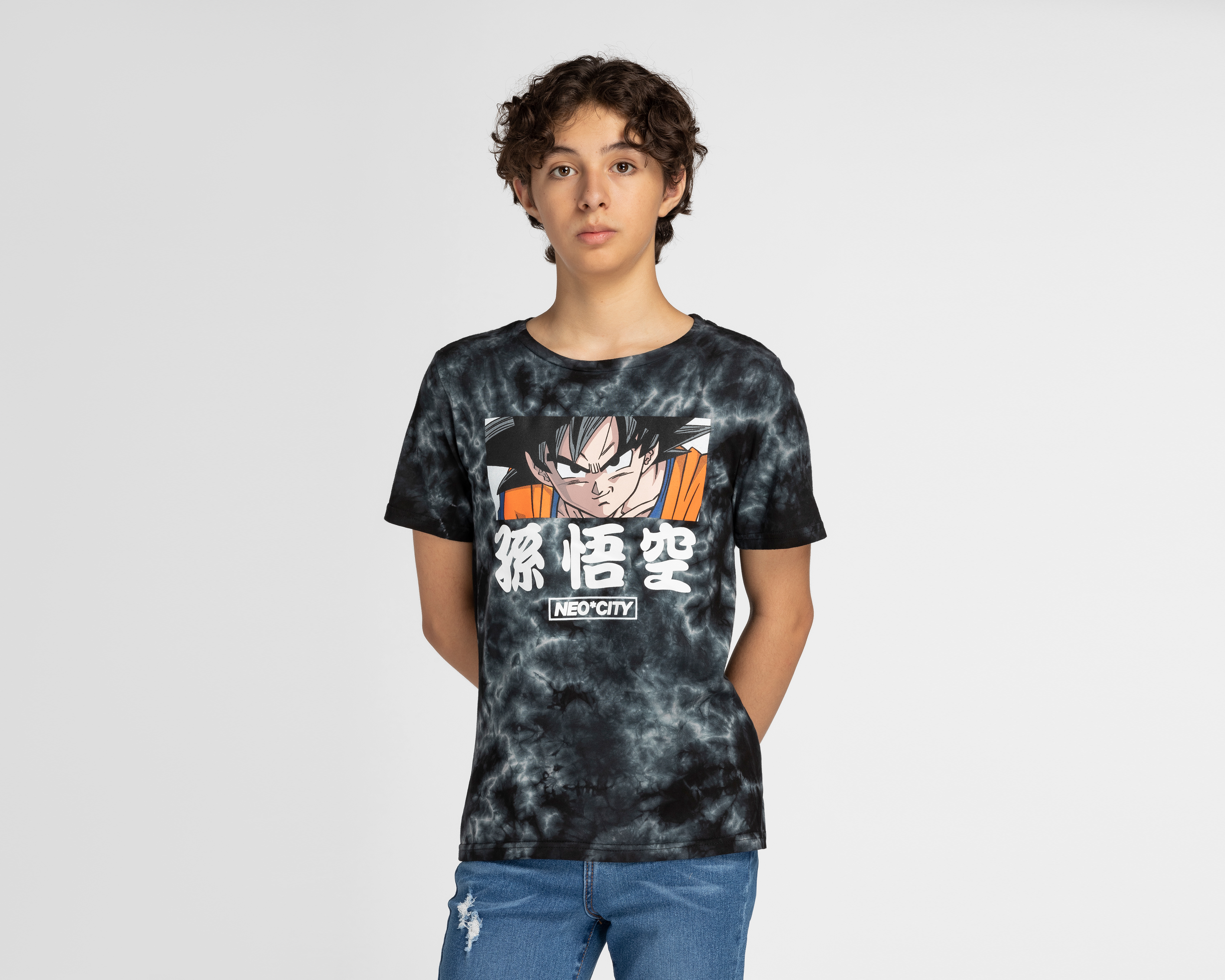 Foto 2 pulgar | Foto 1 | Playera Dragon Ball Z por Neo*City Juvenil