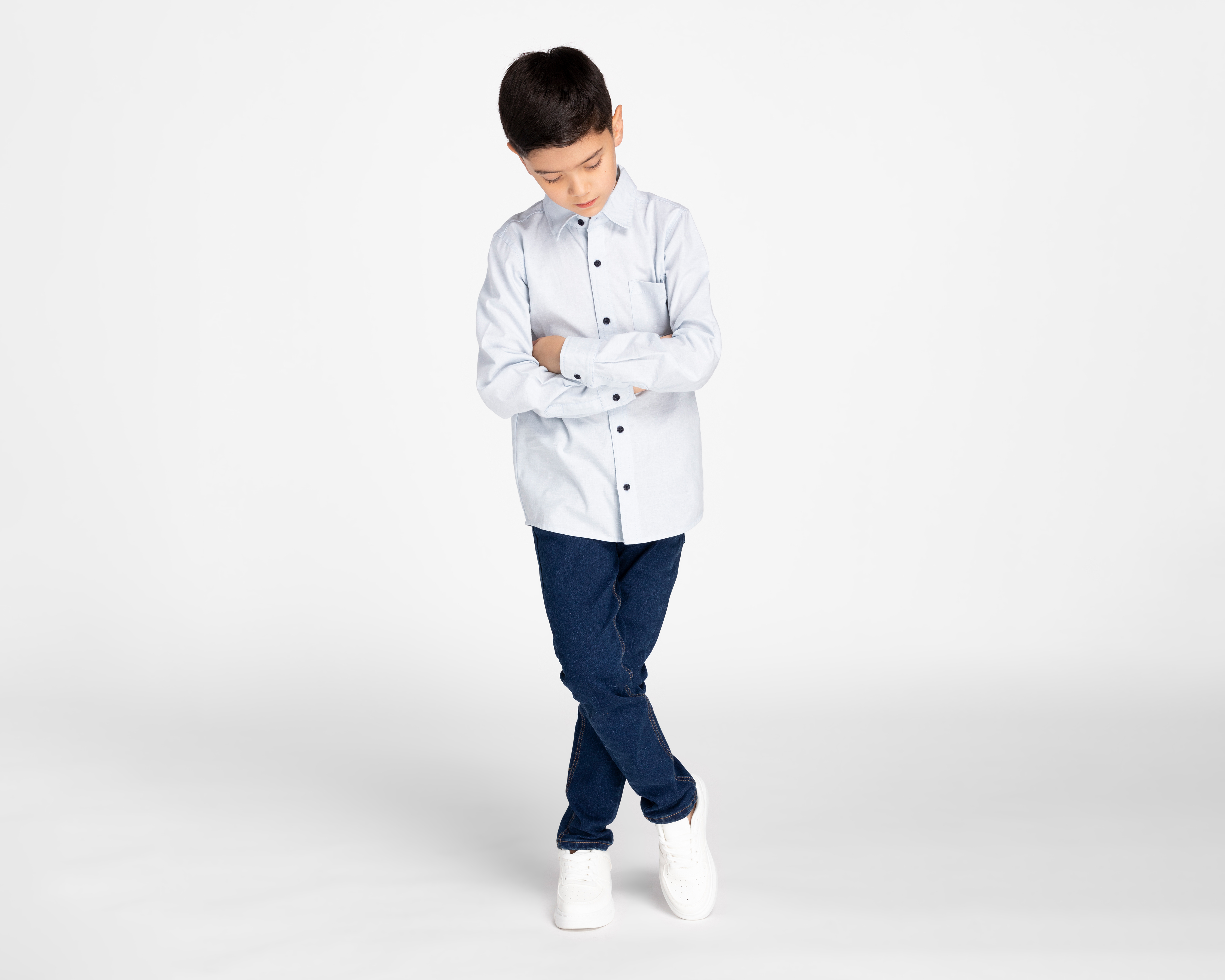 Foto 4 pulgar | Foto 3 | Camisa Refill Manga Larga para Niño