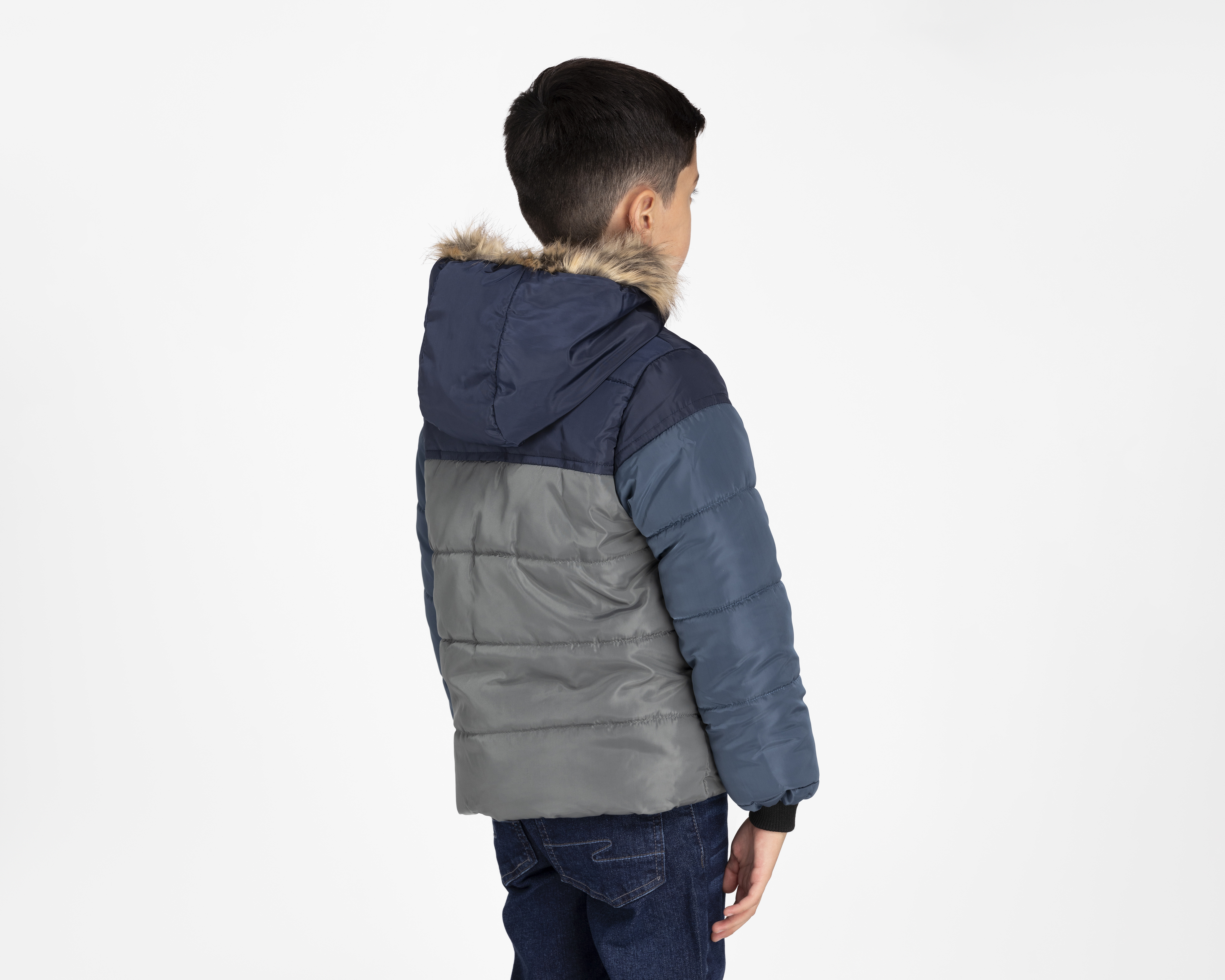 Foto 3 pulgar | Foto 2 | Chamarra Refill con Gorro para Niño