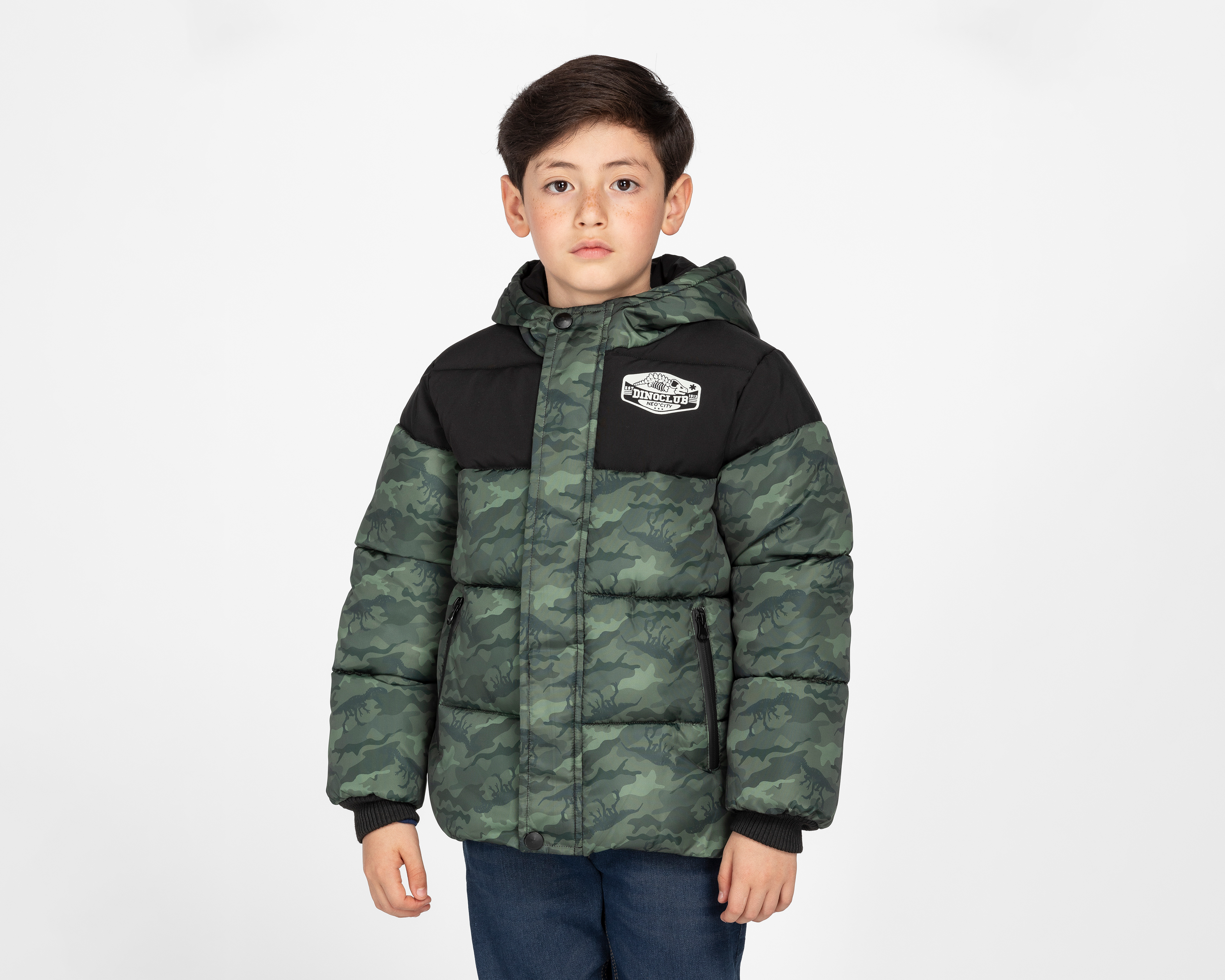 Foto 2 pulgar | Foto 1 | Chamarra Neo*City para Niño