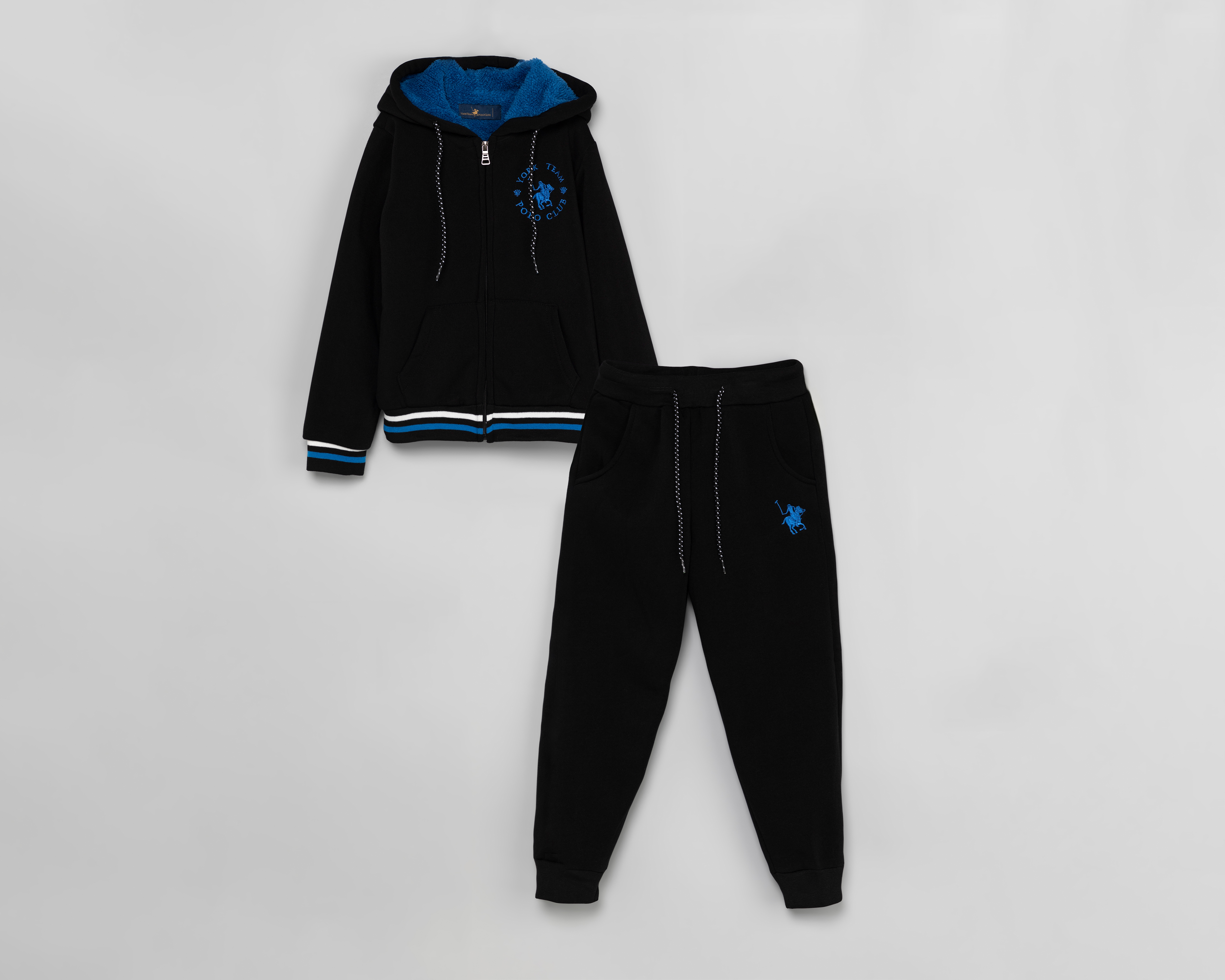 Pants y Chamarra York Team Polo Club para Niño