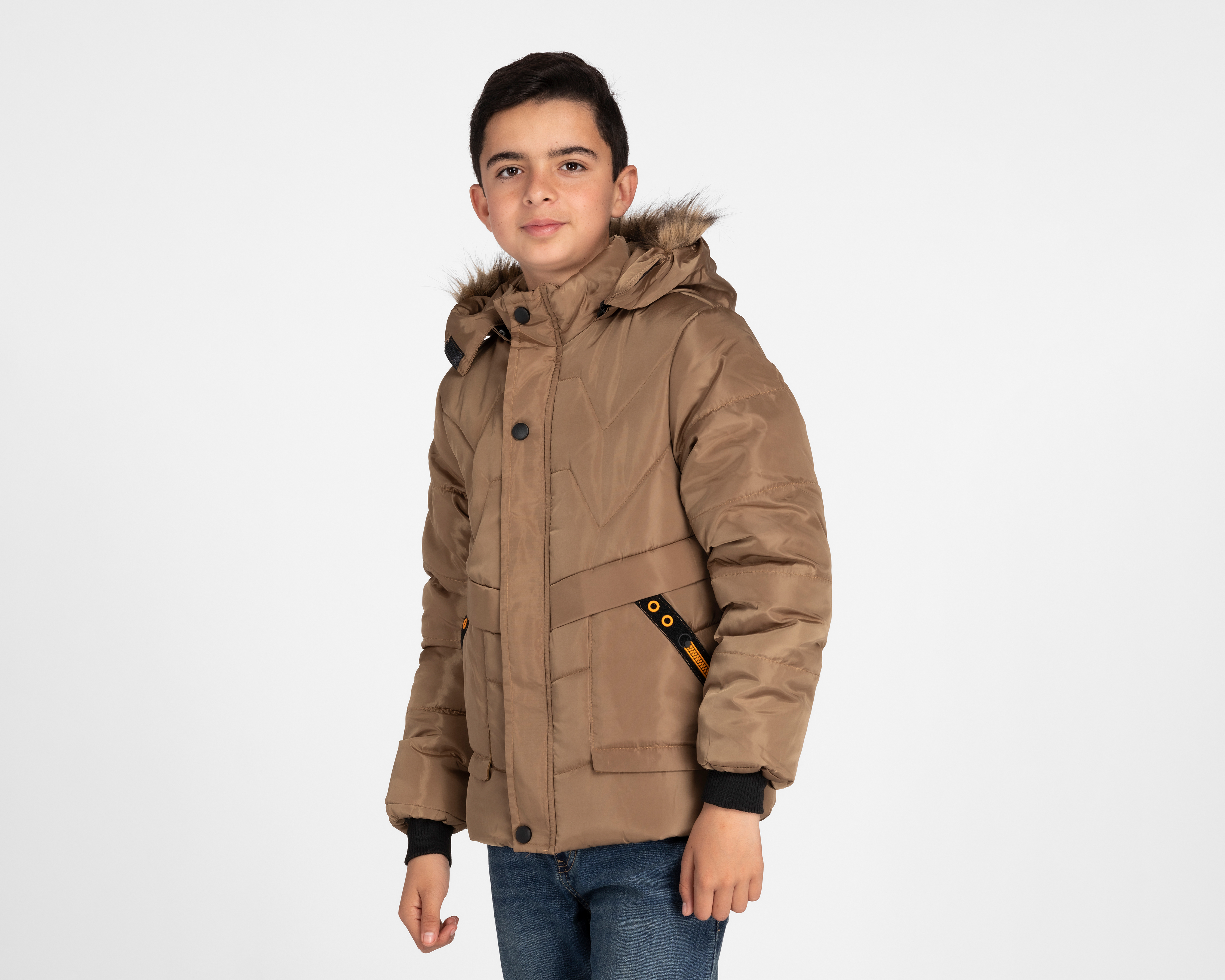 Chamarra Refill con Gorro Juvenil