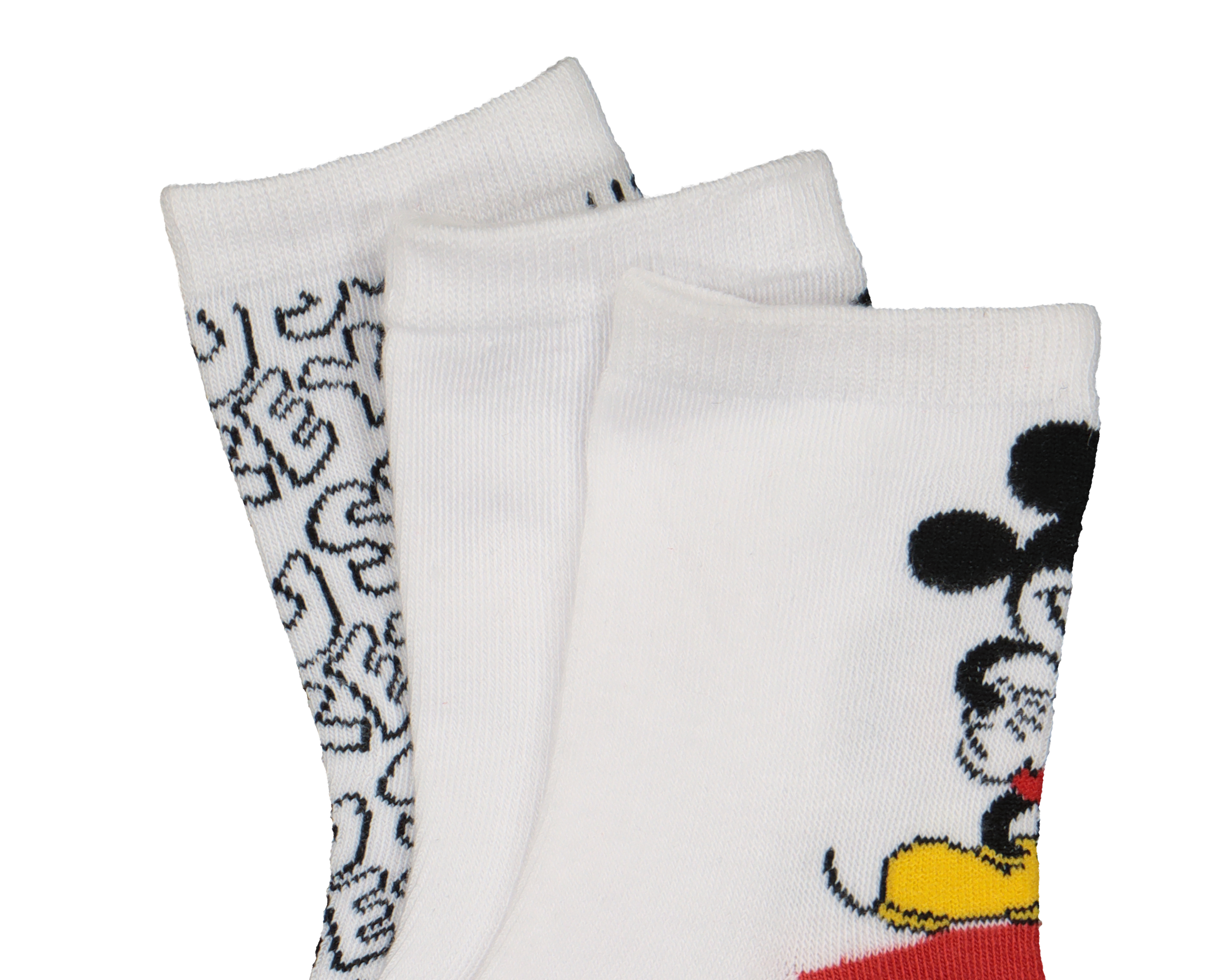 Foto 3 pulgar | Foto 2 | Calcetas Cortas Disney Mickey Mouse para Niño 3 Pares