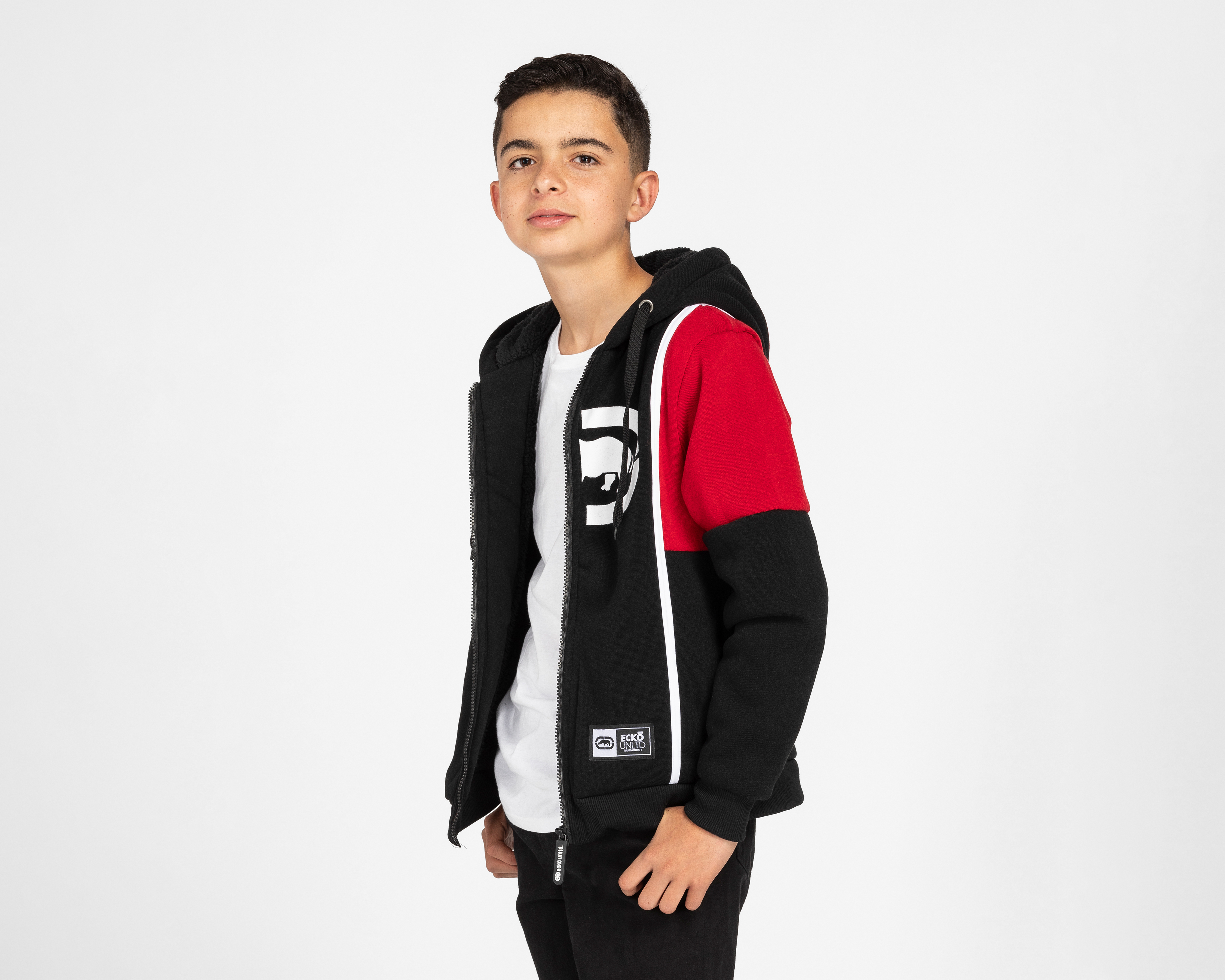 Chamarra Eckó Unltd. con Gorro Juvenil