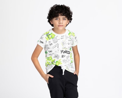 Foto 1 | Foto 1 | Playera Neo*City Estampada para Niño