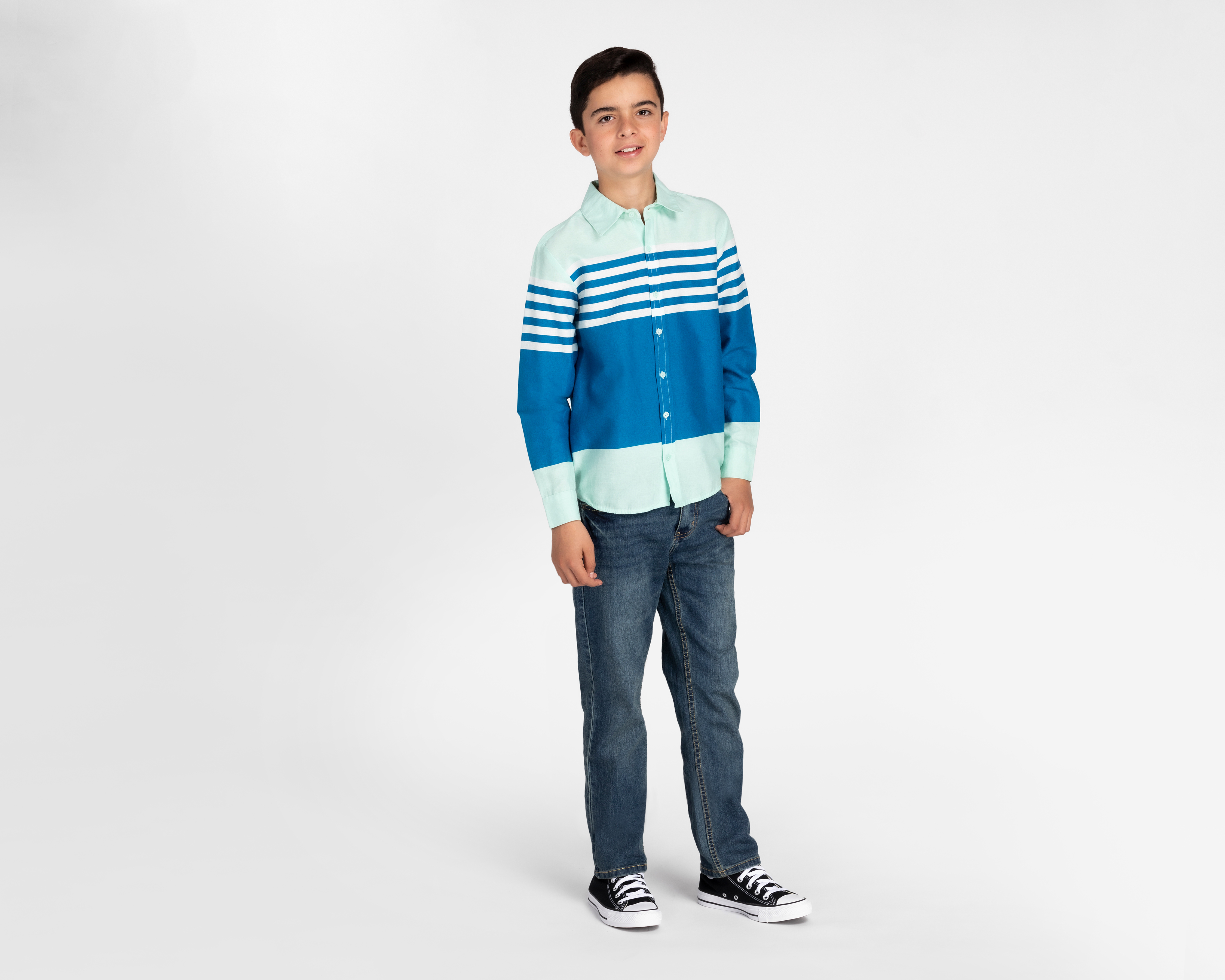 Foto 3 | Foto 3 | Camisa Refill Manga Larga Estampada Juvenil