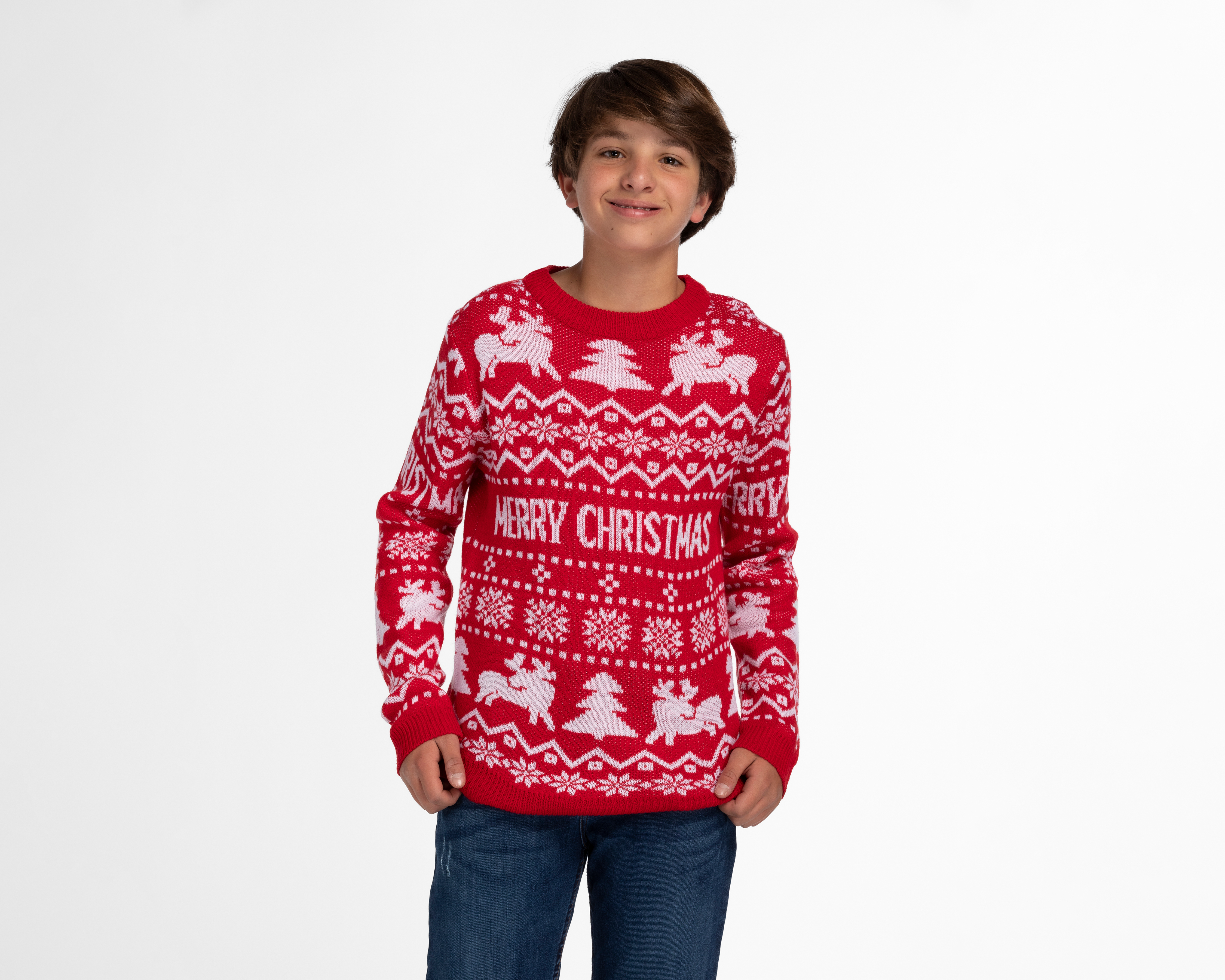 Foto 2 pulgar | Foto 1 | Suéter Refill Juvenil