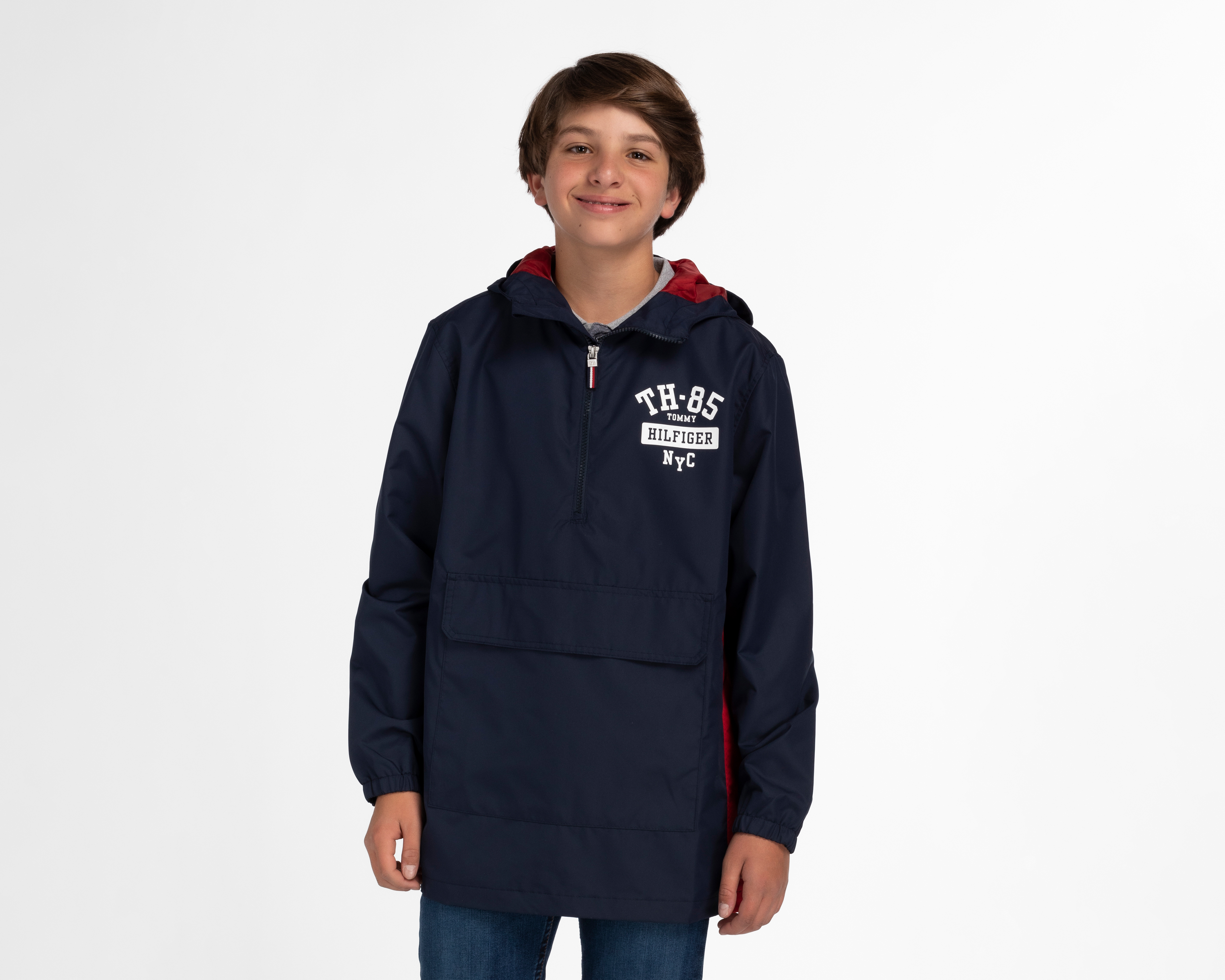 Foto 1 | Foto 1 | Sudadera Tommy Hilfiger con Gorro Juvenil
