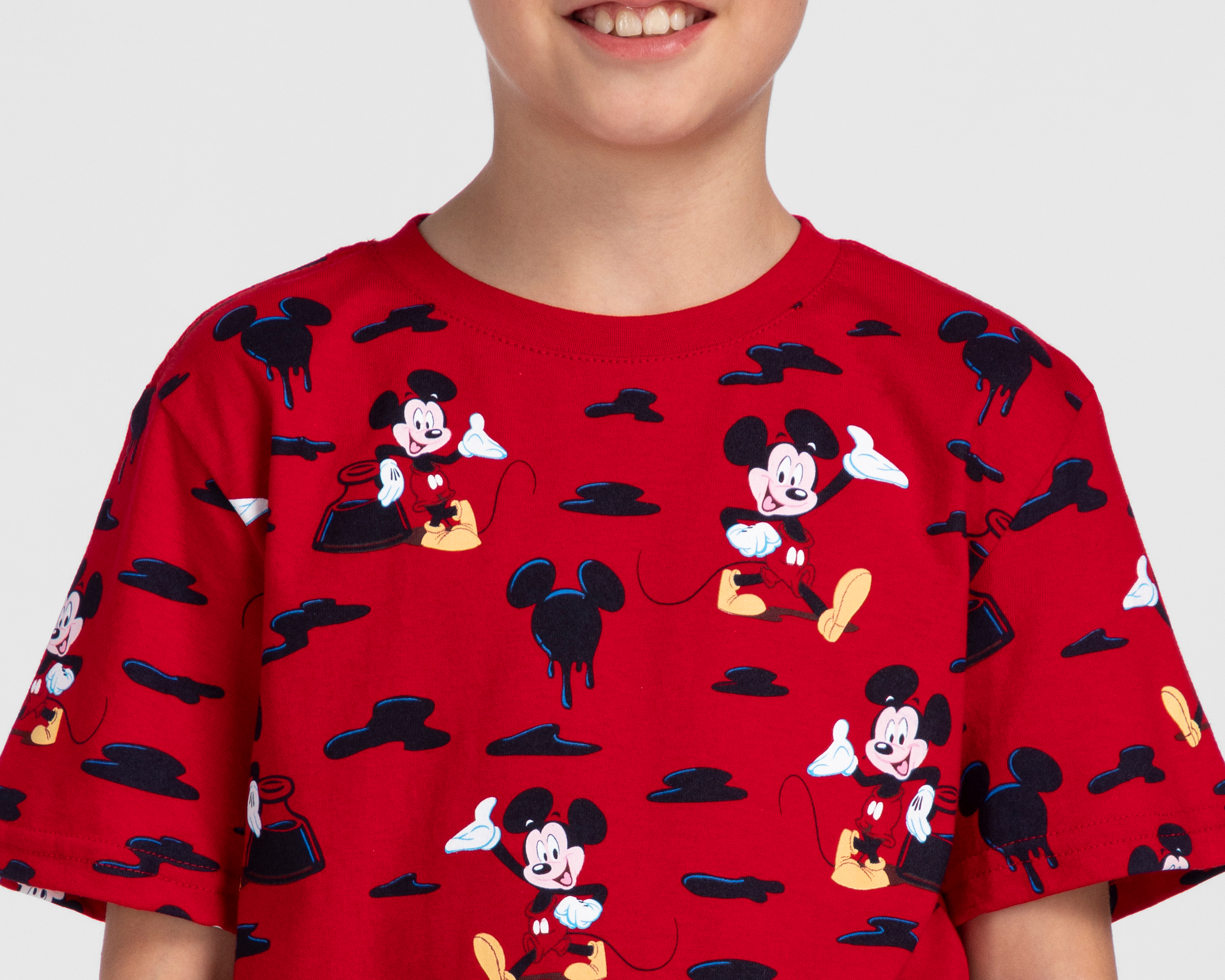 Foto 5 pulgar | Foto 4 | Playera Dissney Mickey Mouse Estampada para Niño