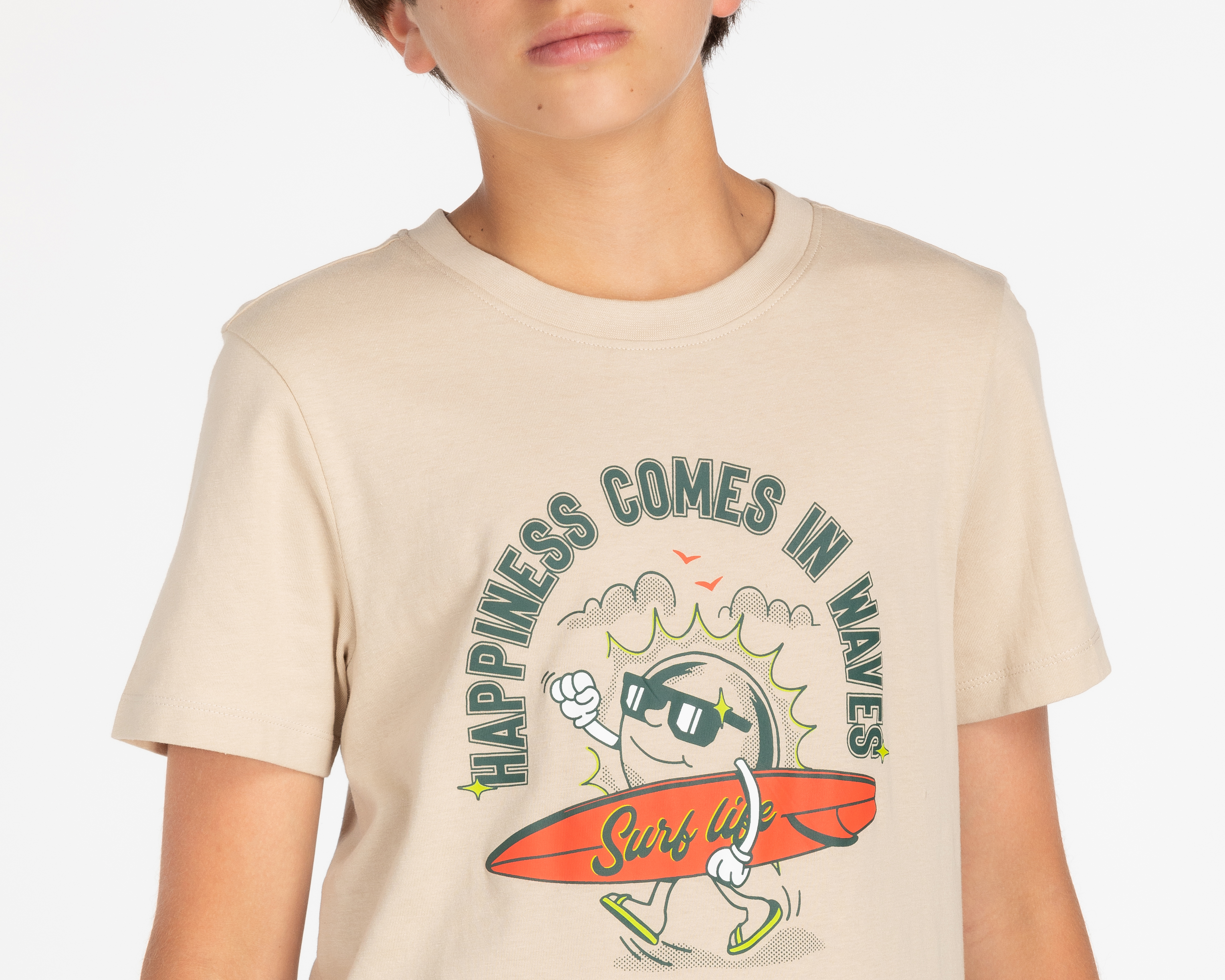 Foto 5 pulgar | Foto 4 | Playera Refill Manga Corta Estampada Juvenil