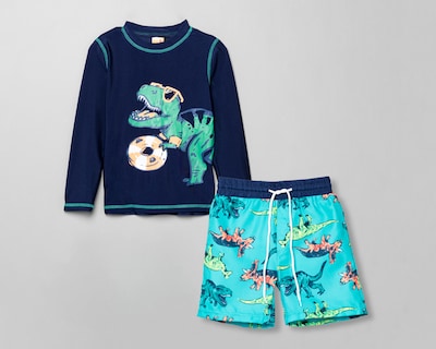 Foto 1 | Foto 1 | Traje de Baño Rio Beach Estampado para Niño 2 Piezas