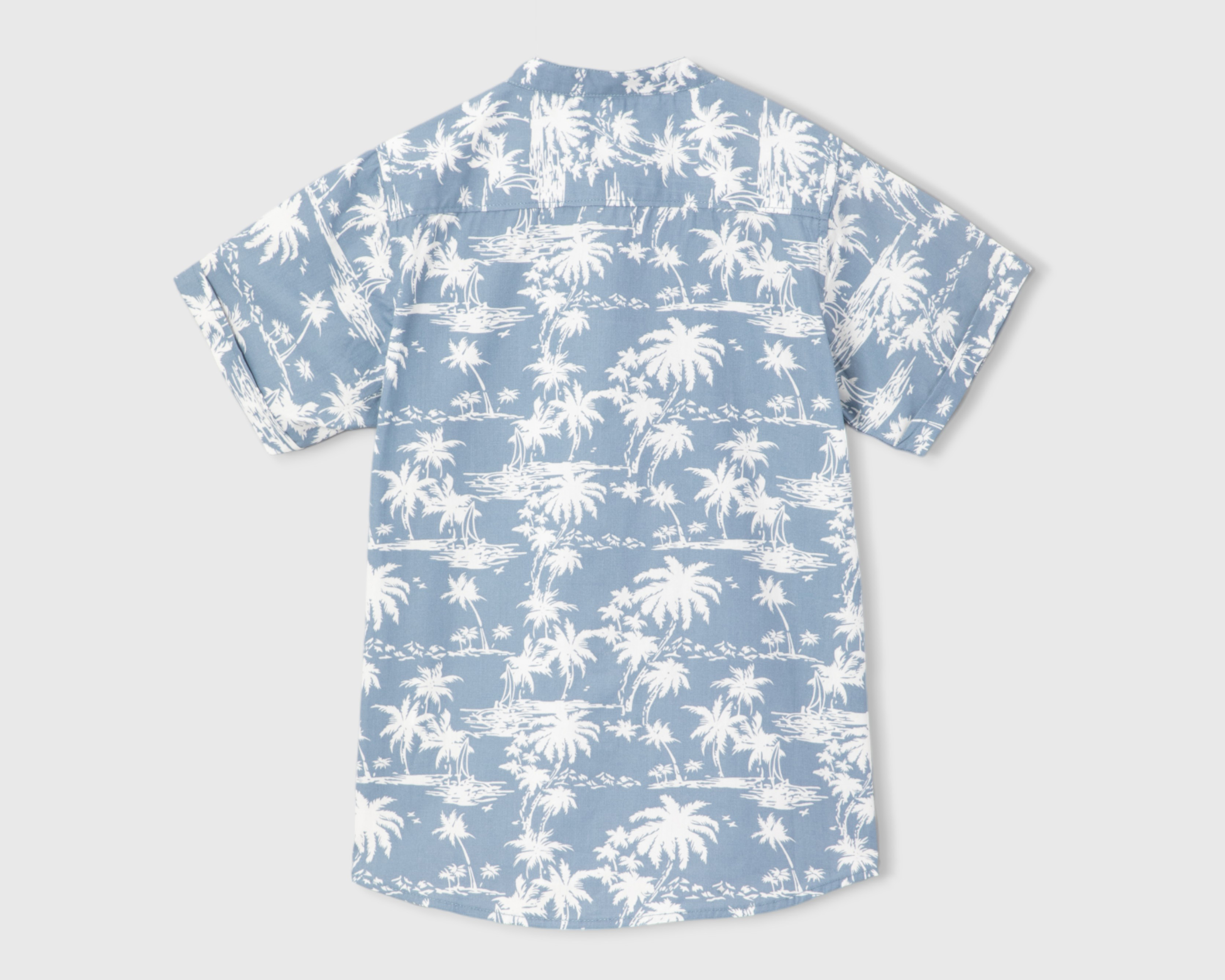 Foto 3 pulgar | Foto 2 | Camisa Refill Manga Corta de Palmeras para Niño