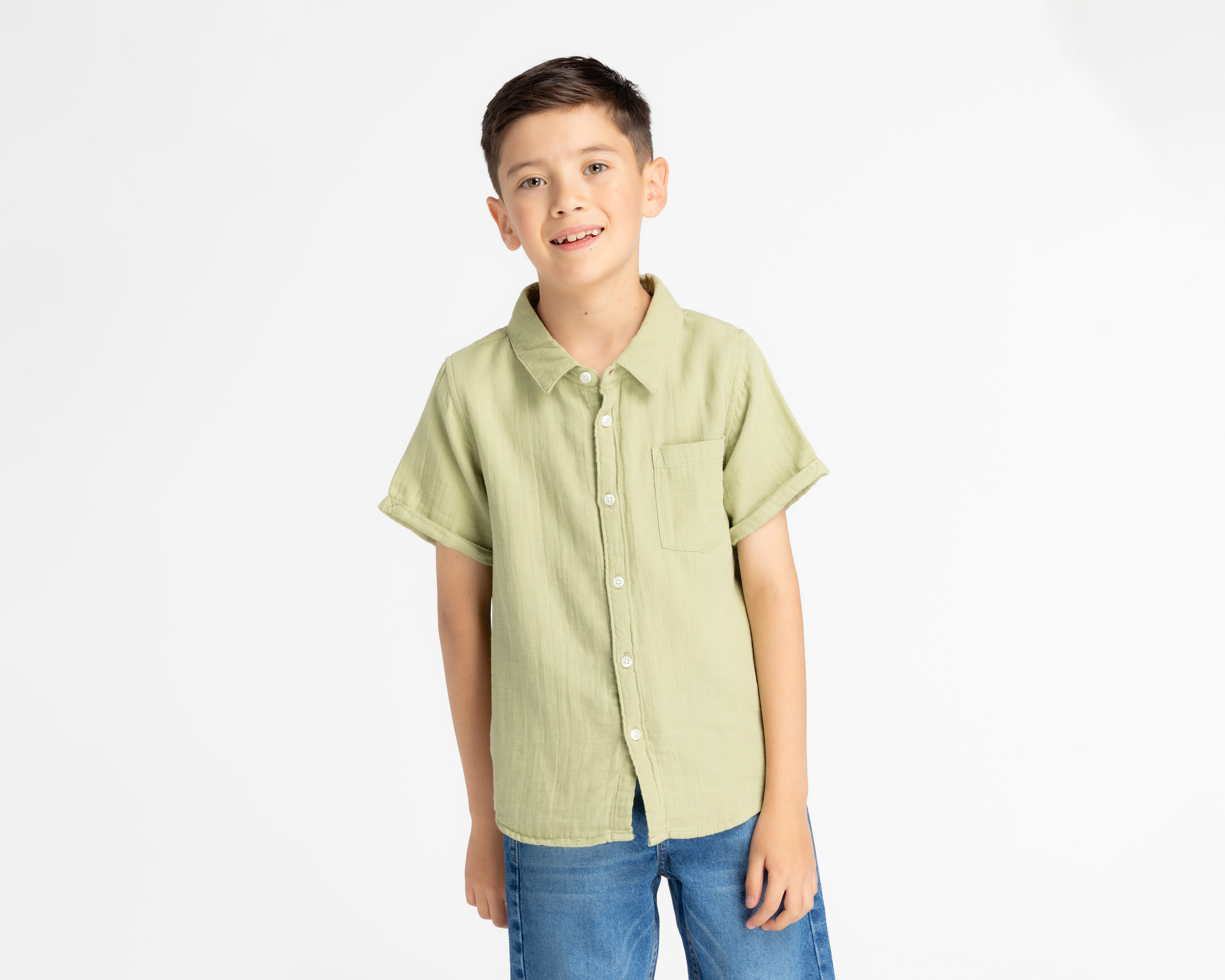Camisa Refill Manga Corta para Niño
