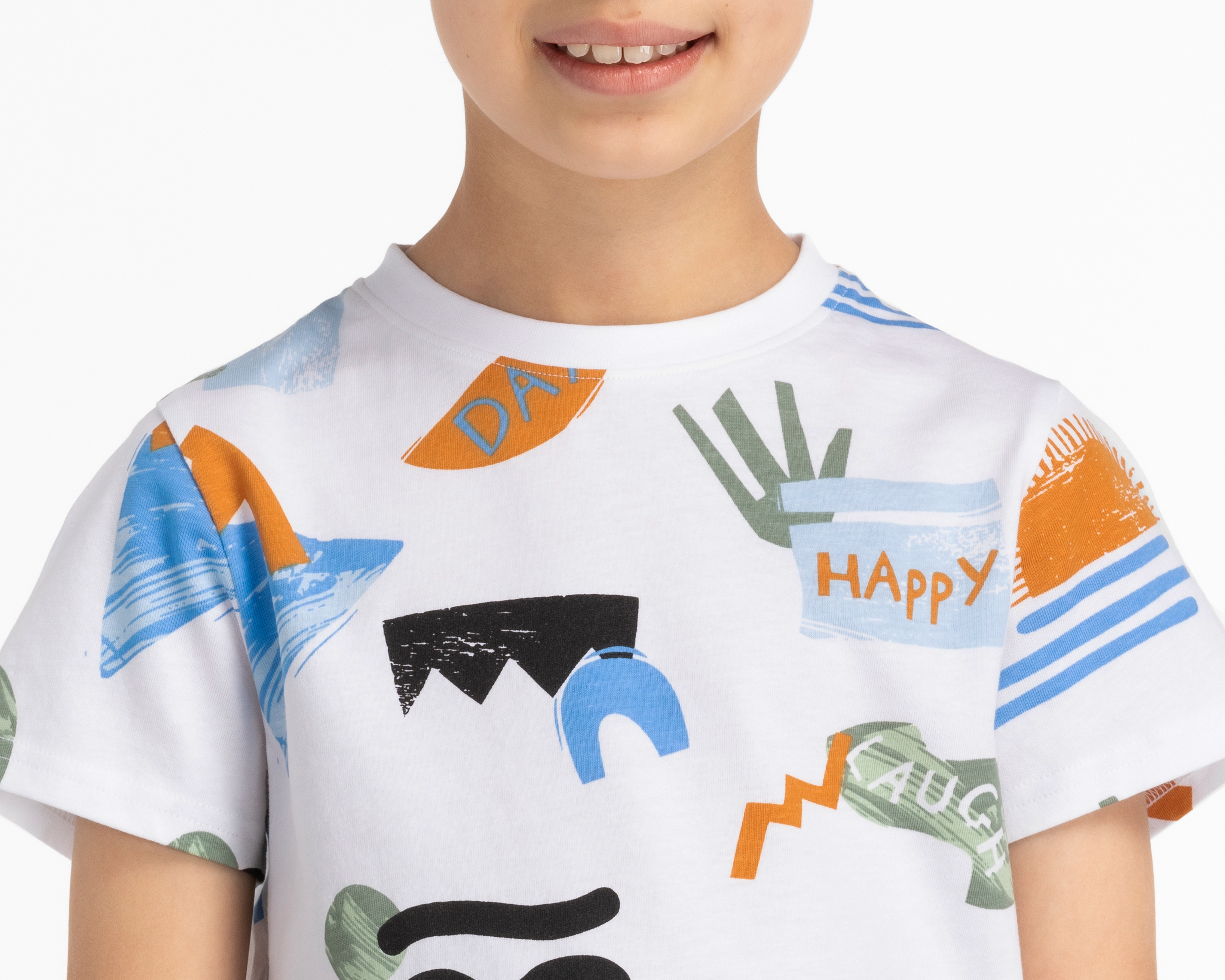 Foto 5 pulgar | Foto 4 | Playera Refill Manga Corta Estampada para Niño
