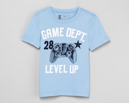 Playera Neo*City Manga Corta Estampada para Niño