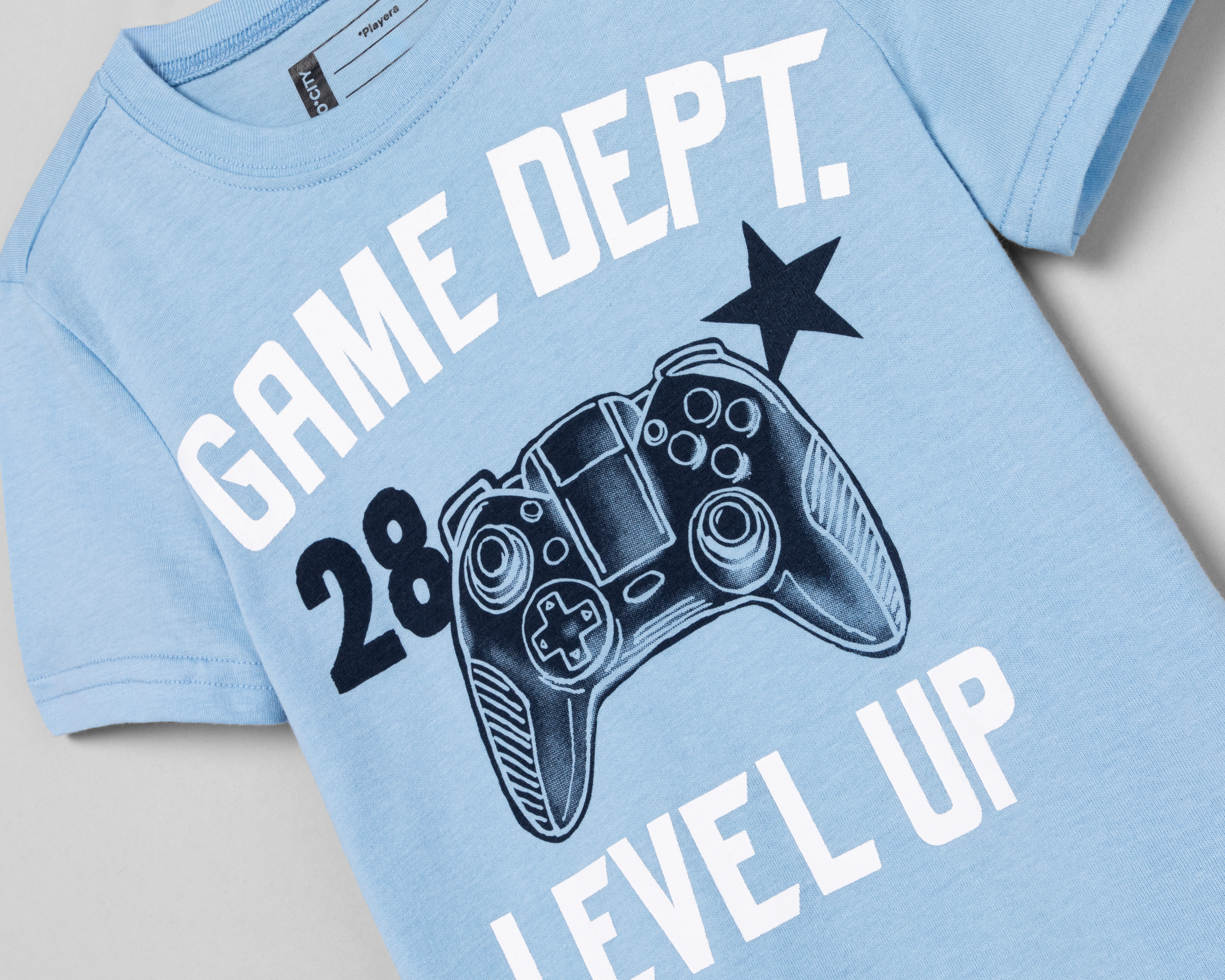 Foto 4 pulgar | Foto 3 | Playera Neo*City Manga Corta Estampada para Niño