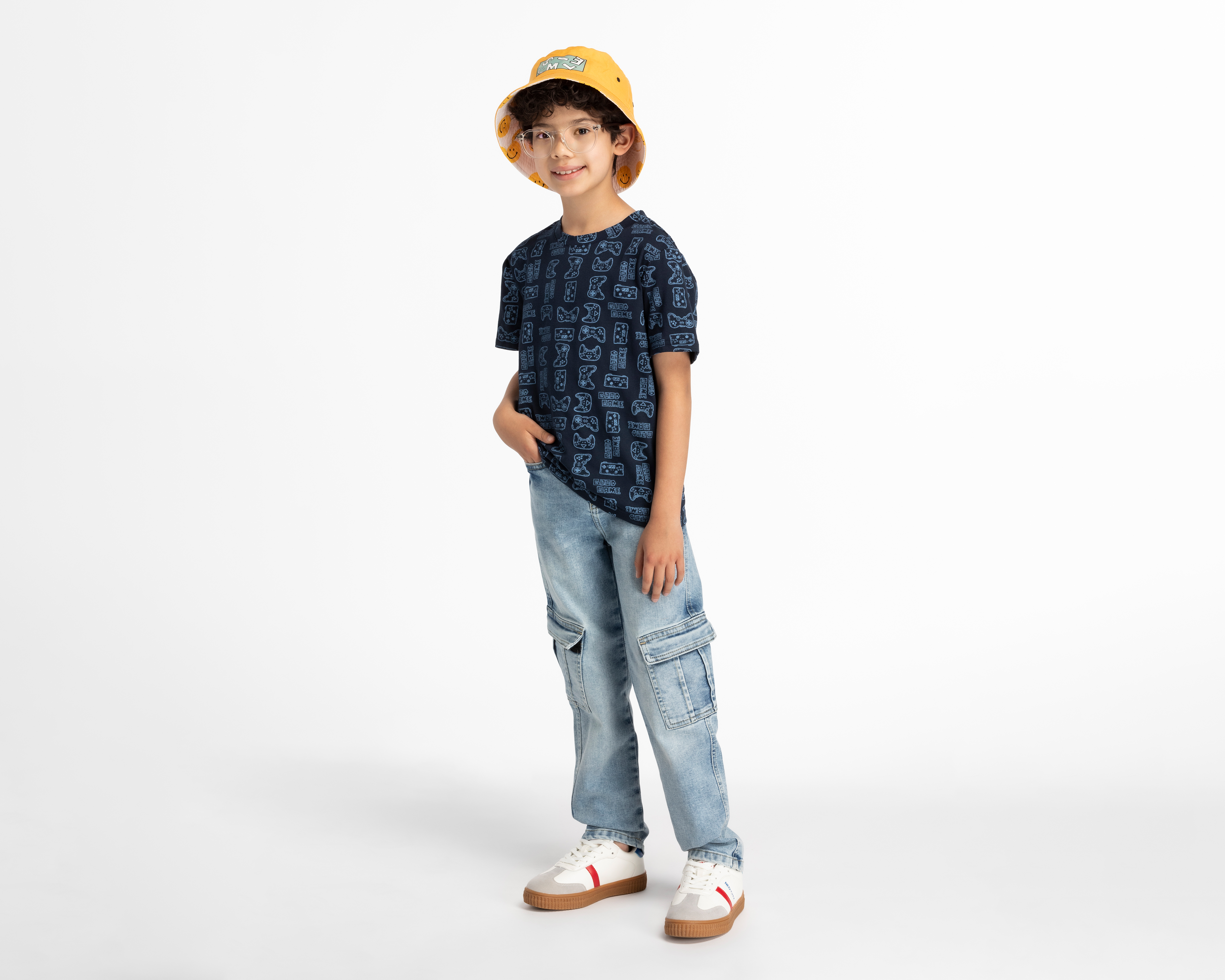Foto 3 | Foto 3 | Playera Neo*City Manga Corta Estampada para Niño