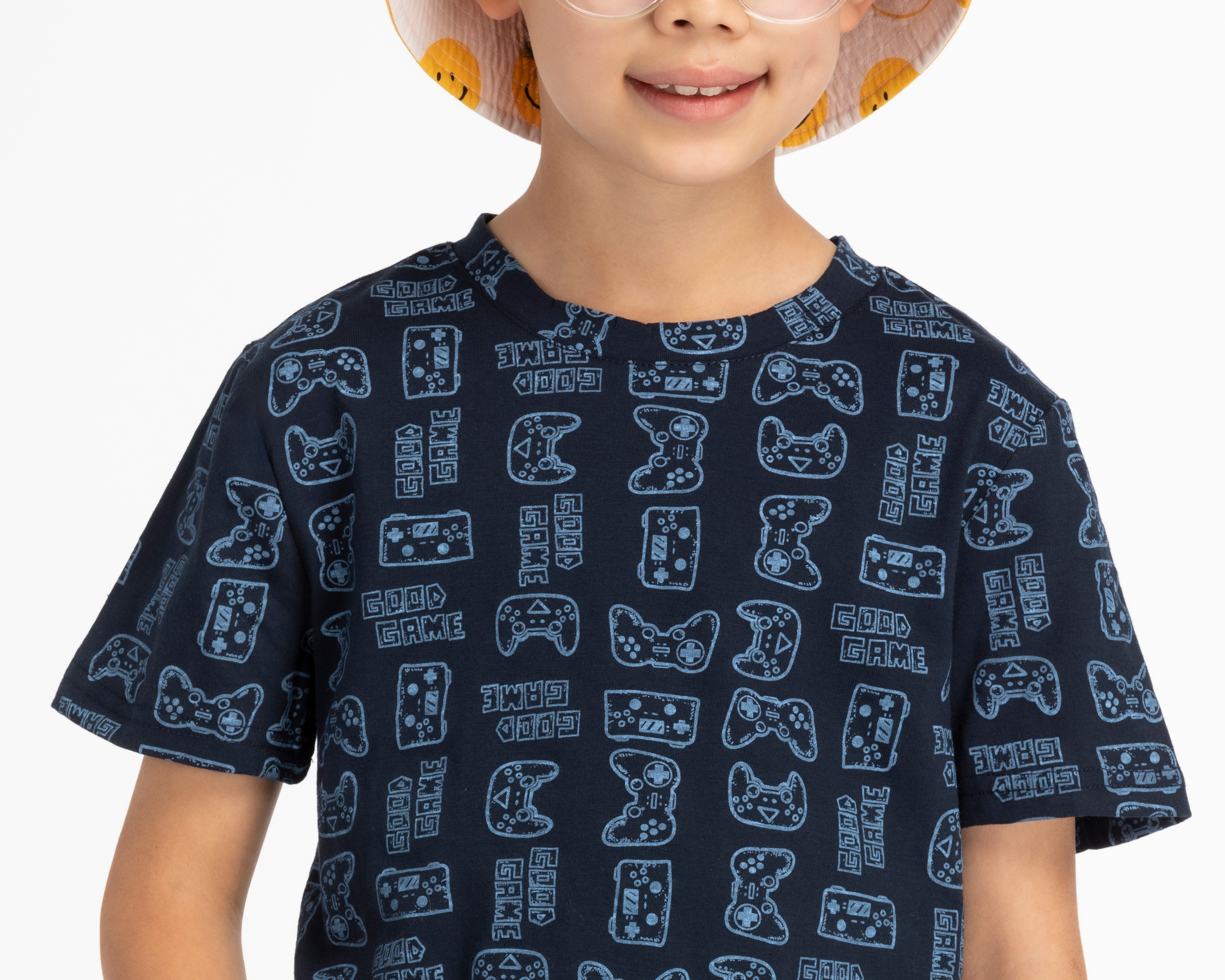 Foto 5 pulgar | Foto 4 | Playera Neo*City Manga Corta Estampada para Niño