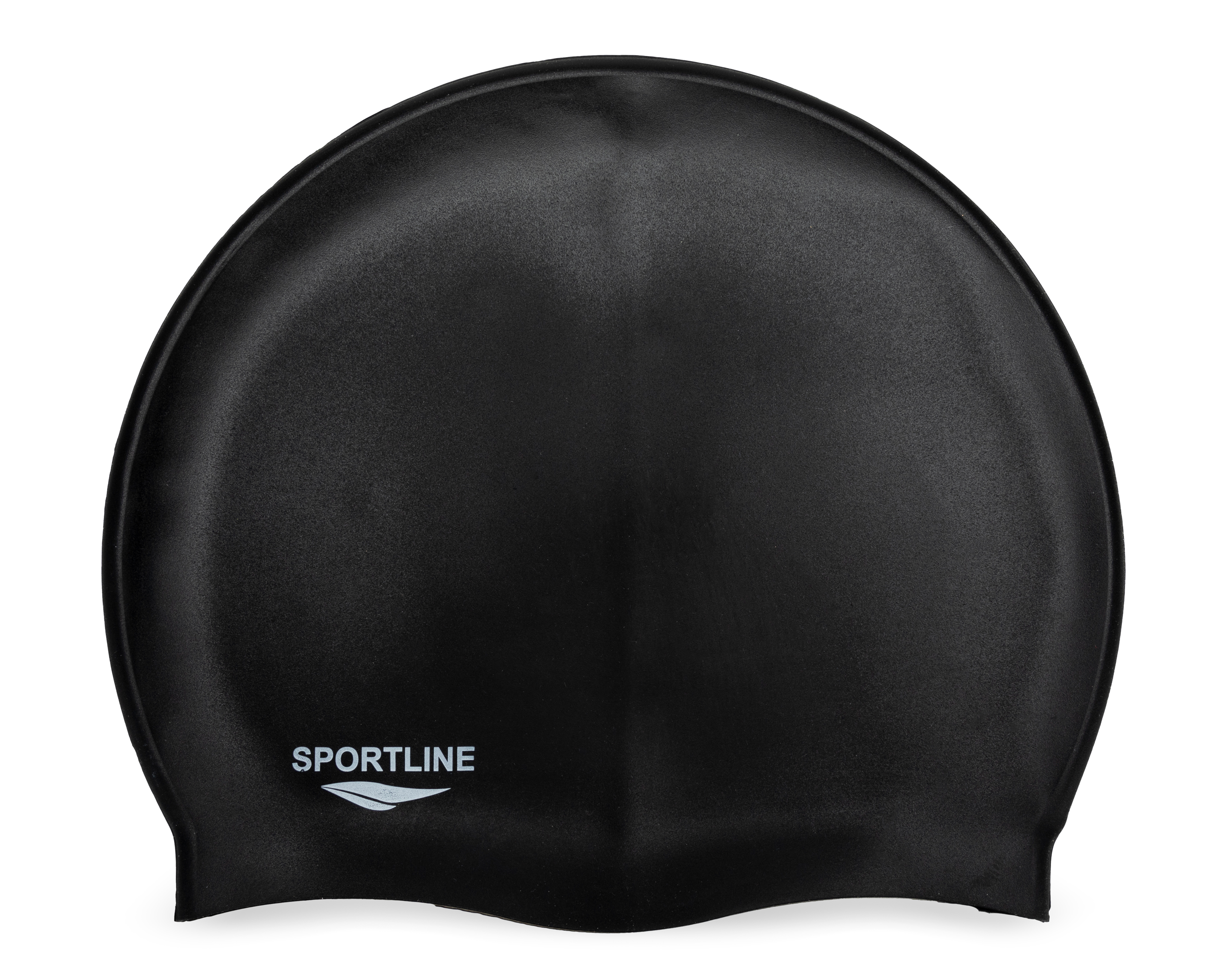 Gorro de Natación Sportline Negro para Niño