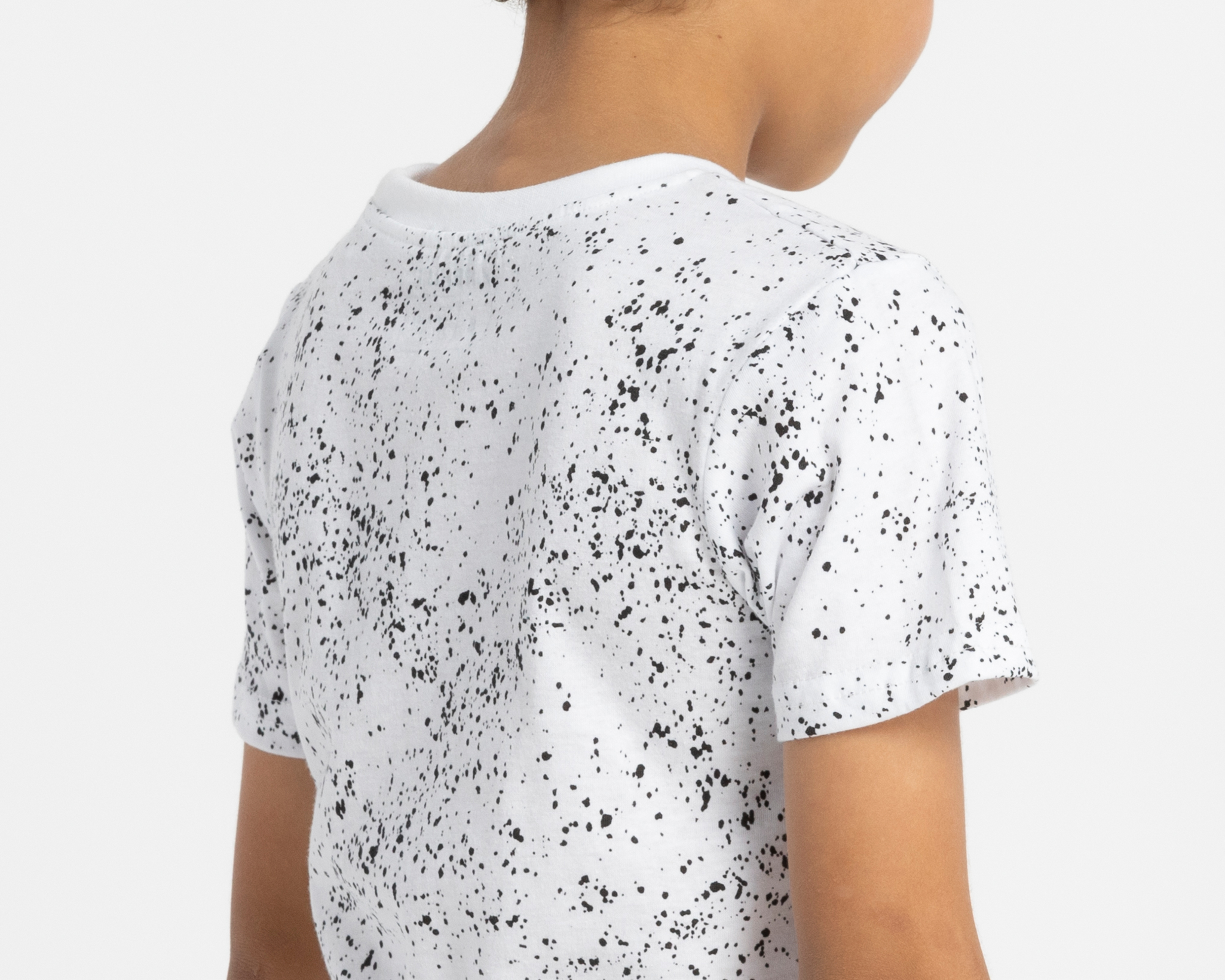 Foto 5 | Foto 5 | Playera de Cuello Redondo Blanca Refill para Niño