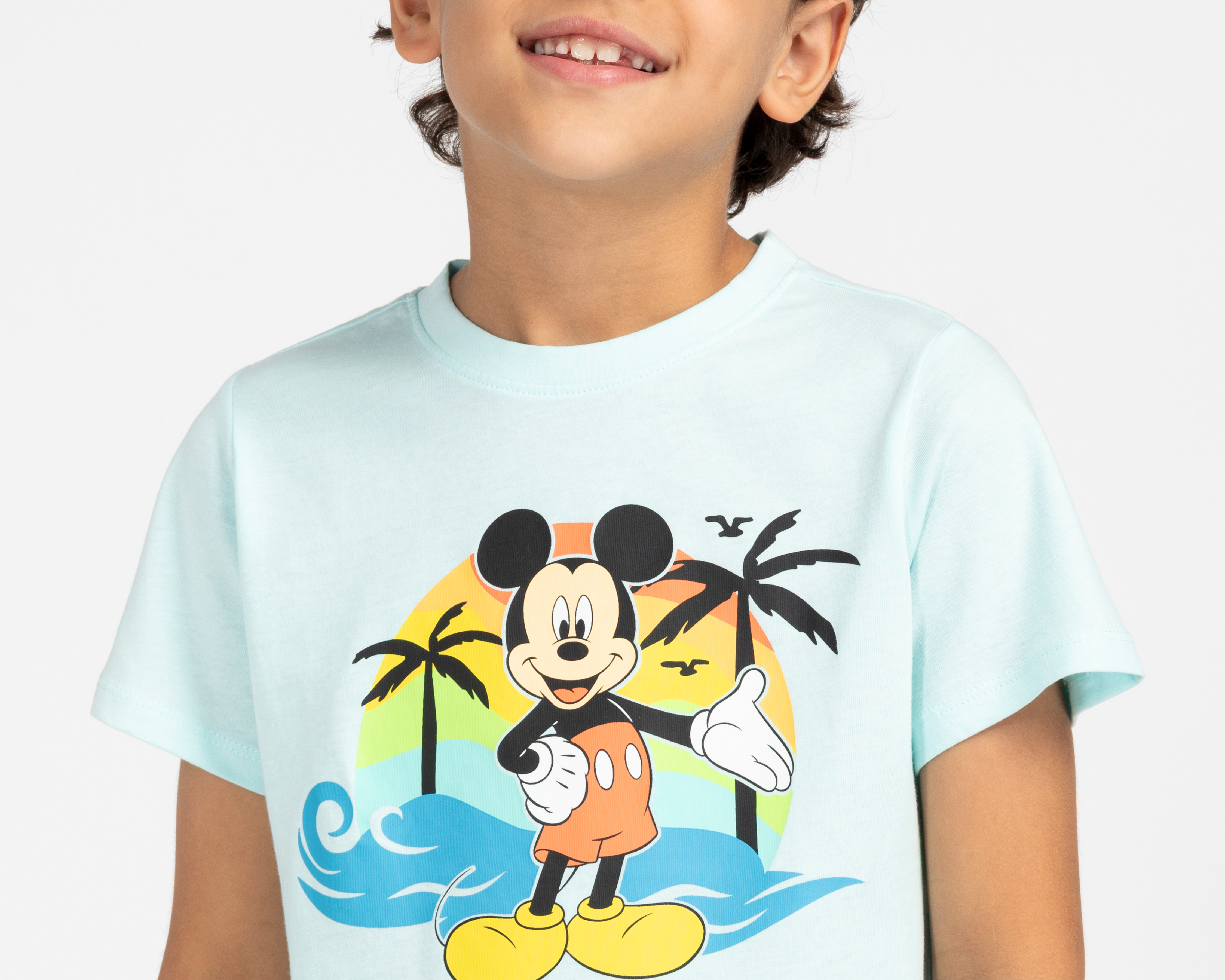 Foto 4 | Foto 4 | Playera Disney Mickey Mouse Manga Corta para Niño
