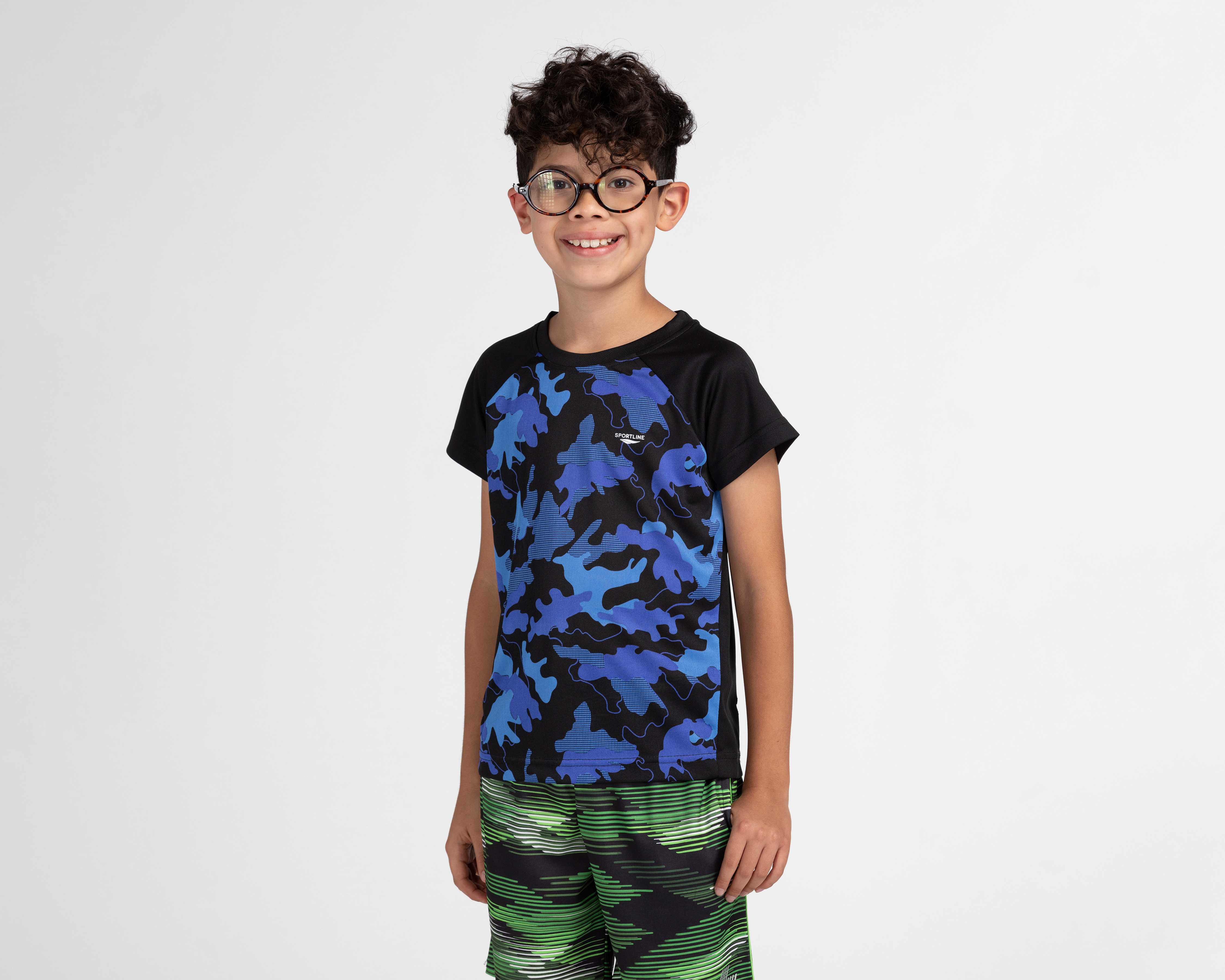 Foto 2 pulgar | Foto 1 | Playera Sportline Deportiva para Niño