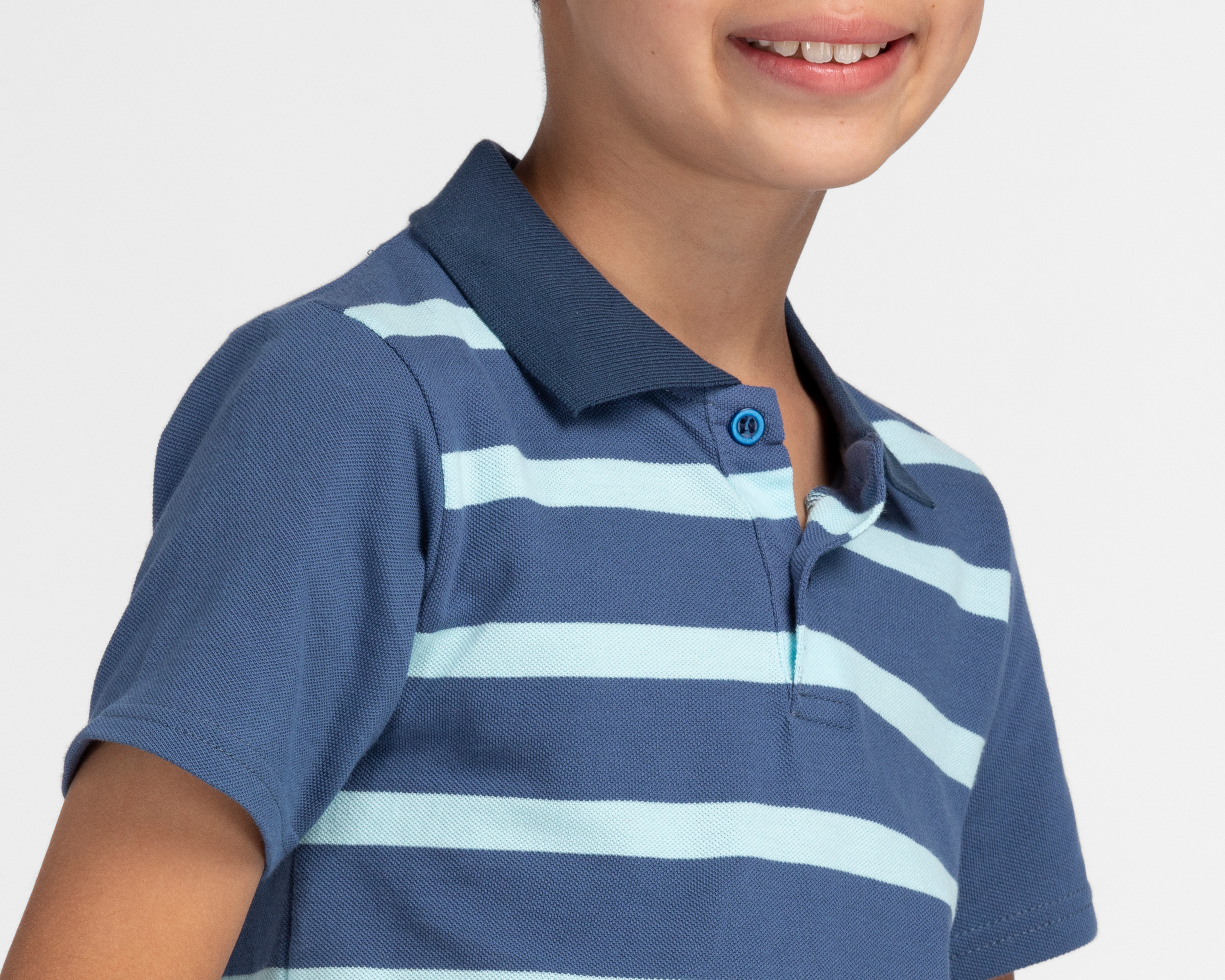 Foto 4 | Foto 4 | Playera Refill Manga Corta a Rayas para Niño