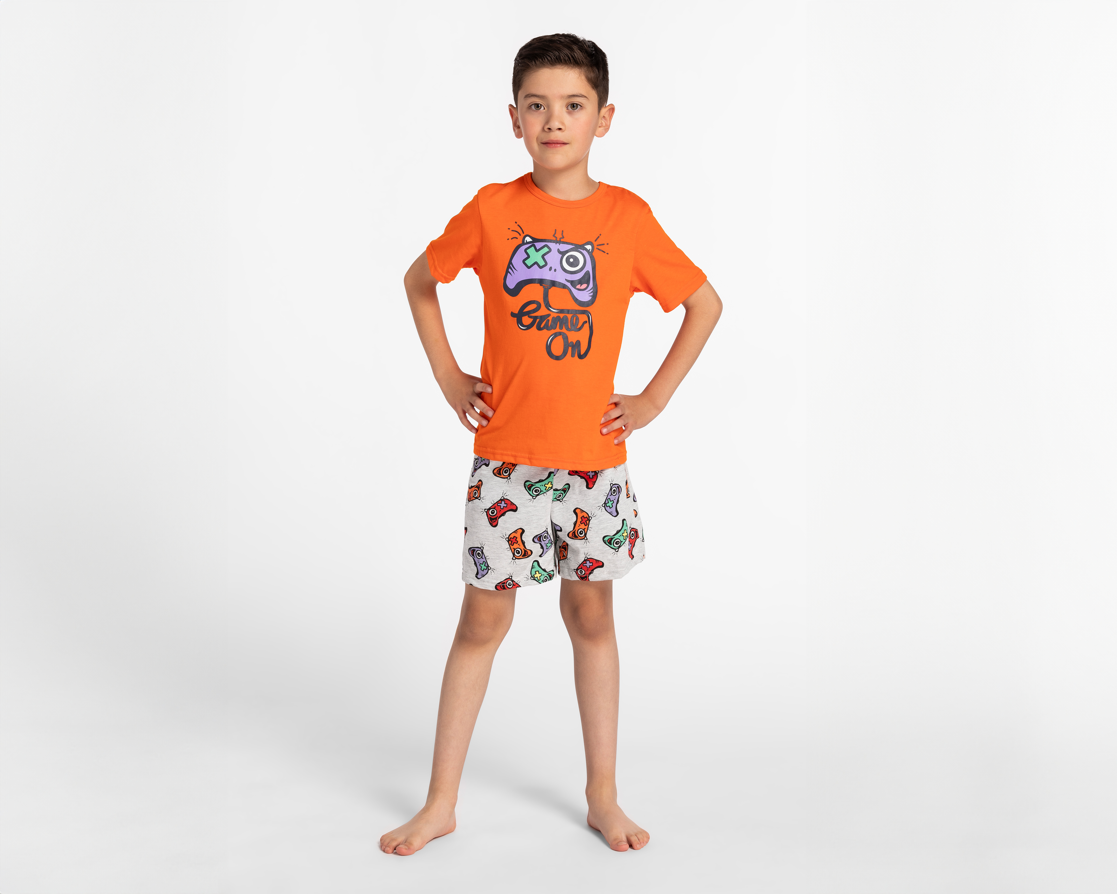 Pijama para Niño Estampado Gamer Refill