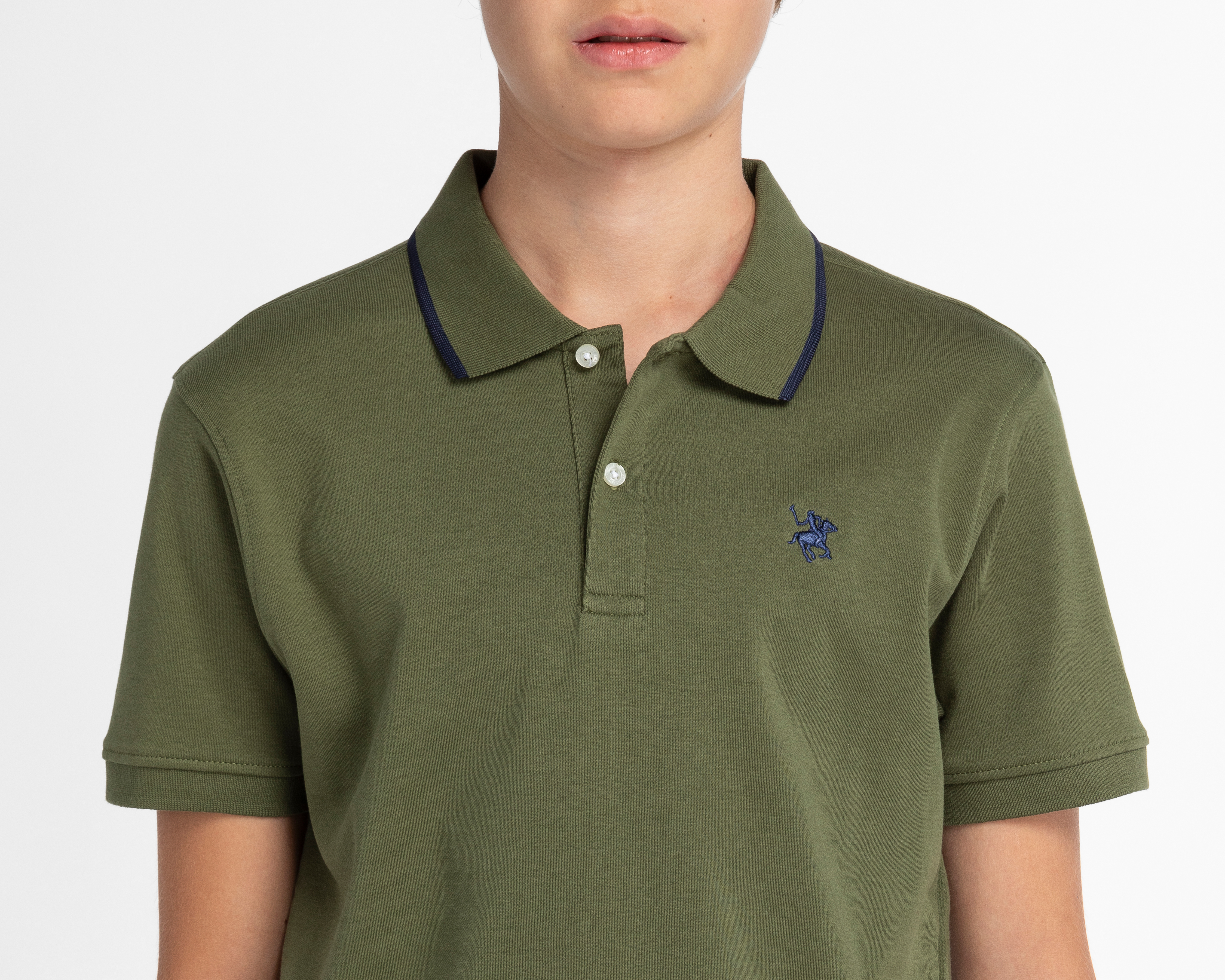 Foto 4 | Foto 4 | Playera York Team Polo Club Manga Corta Juvenil