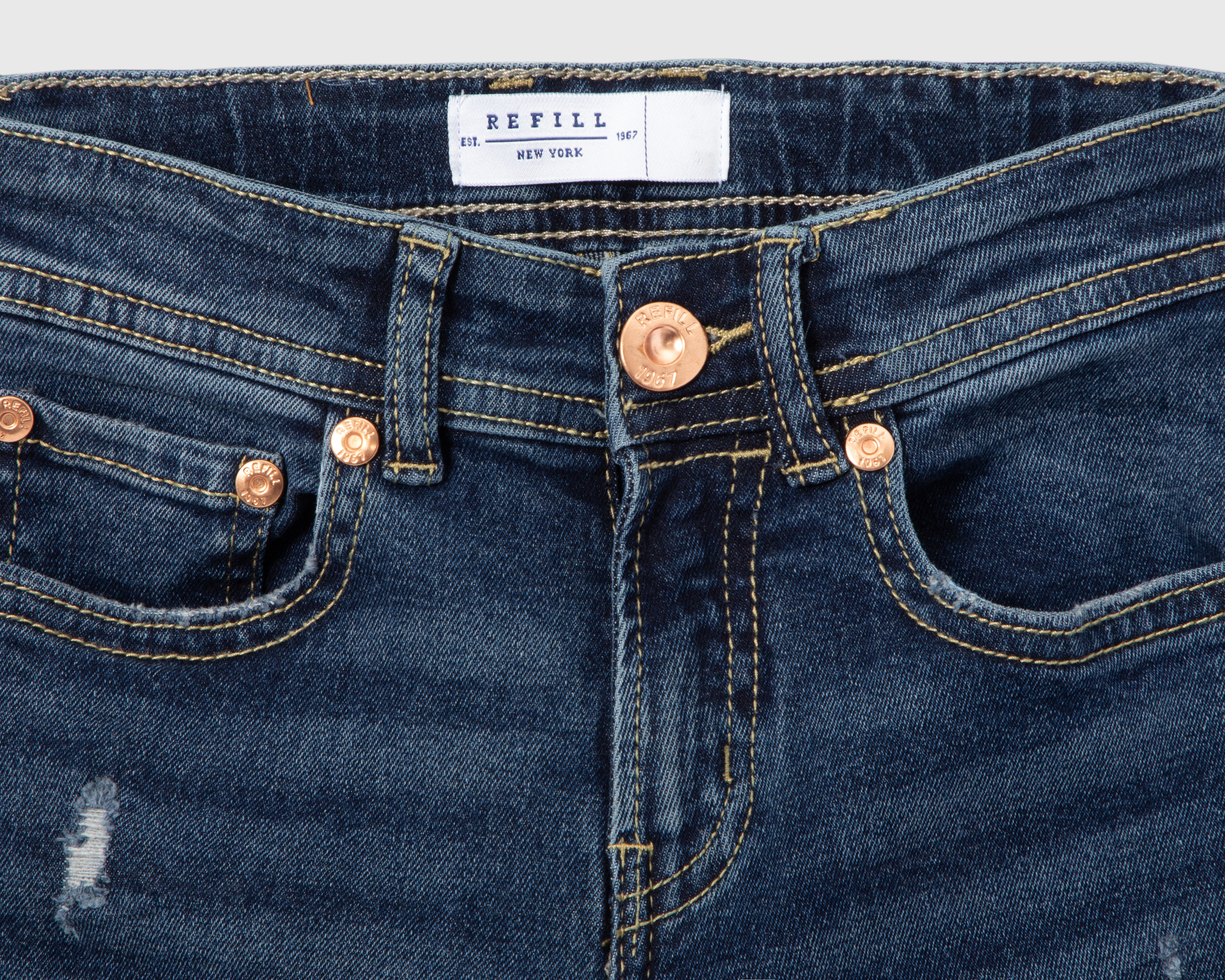 Foto 4 pulgar | Foto 3 | Pantalón Refill Recto para Niño